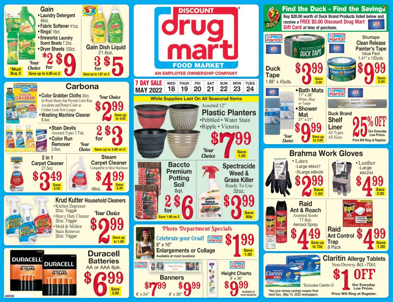 Discount Drug Mart ad  - 05.18.2022 - 05.24.2022.