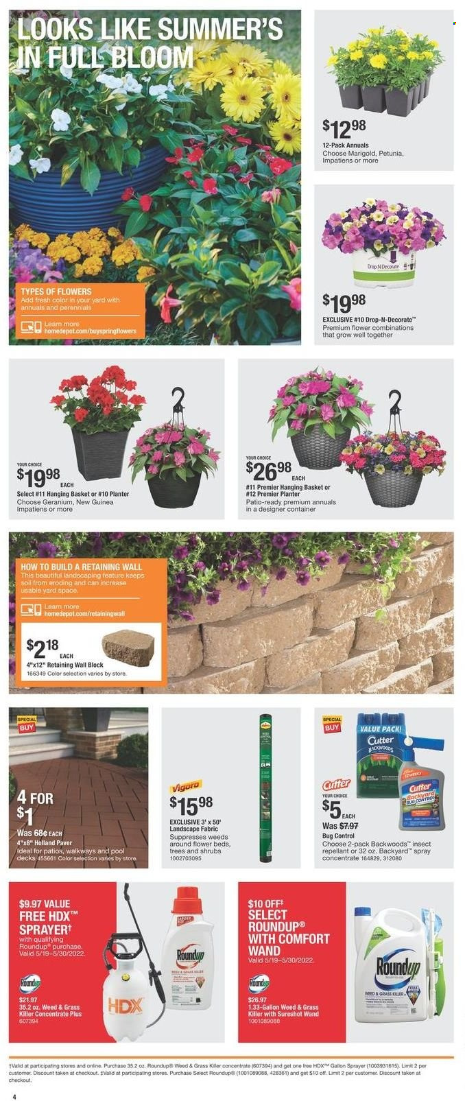 The Home Depot ad  - 05.19.2022 - 05.30.2022.