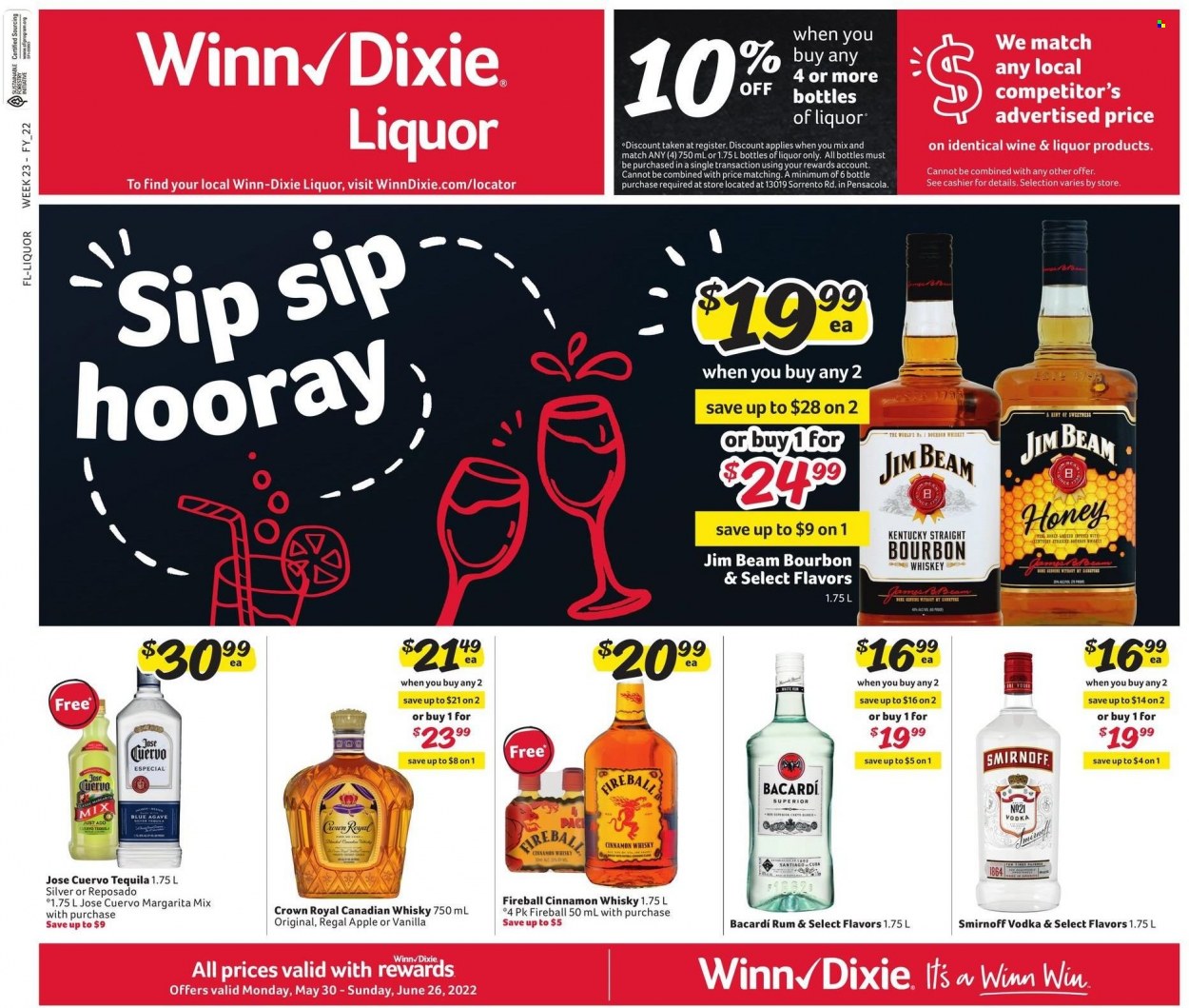 Winn Dixie ad  - 05.30.2022 - 06.26.2022.