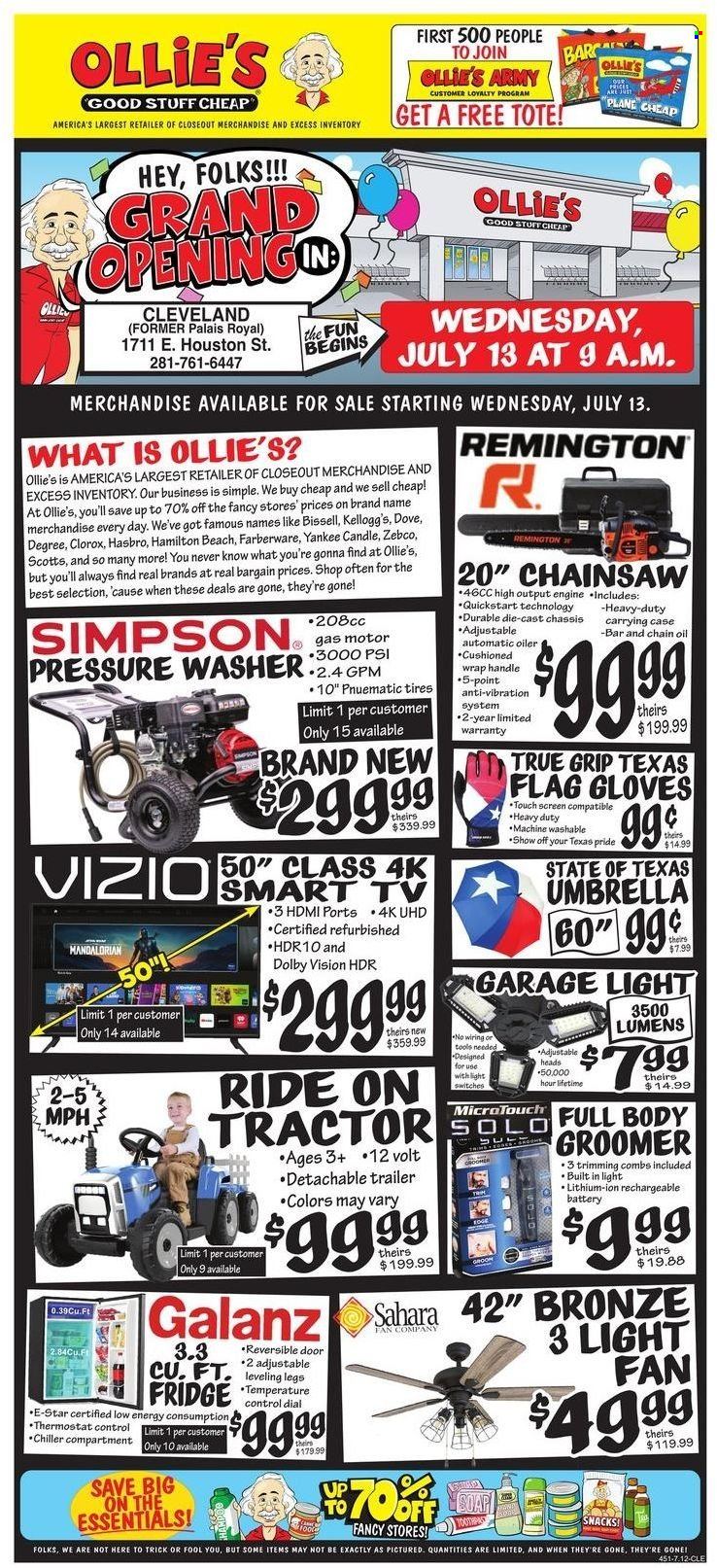 Ollie's Bargain Outlet ad  - 07.13.2022 - 08.11.2022.
