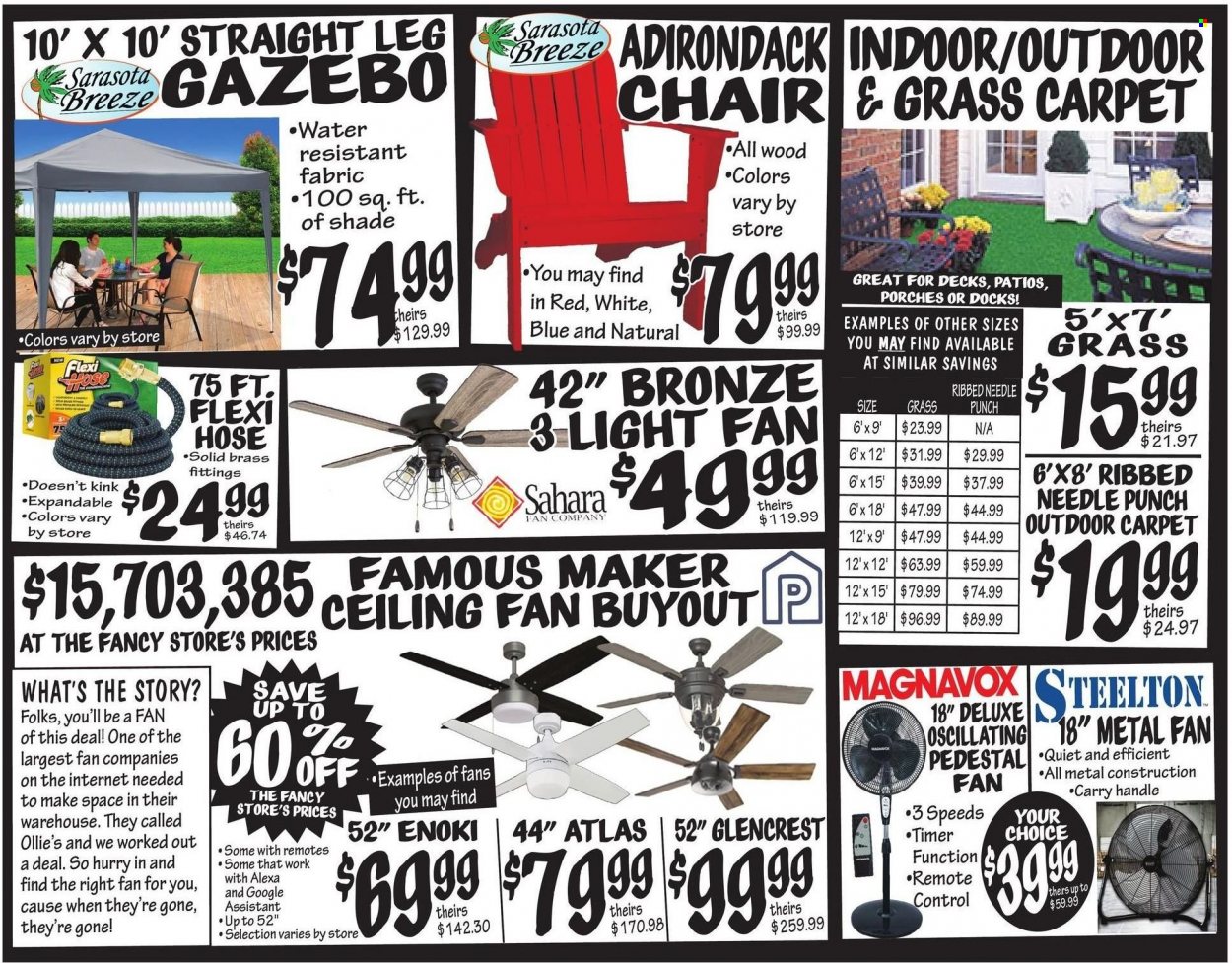 Ollie's Bargain Outlet ad  - 07.06.2022 - 08.11.2022.