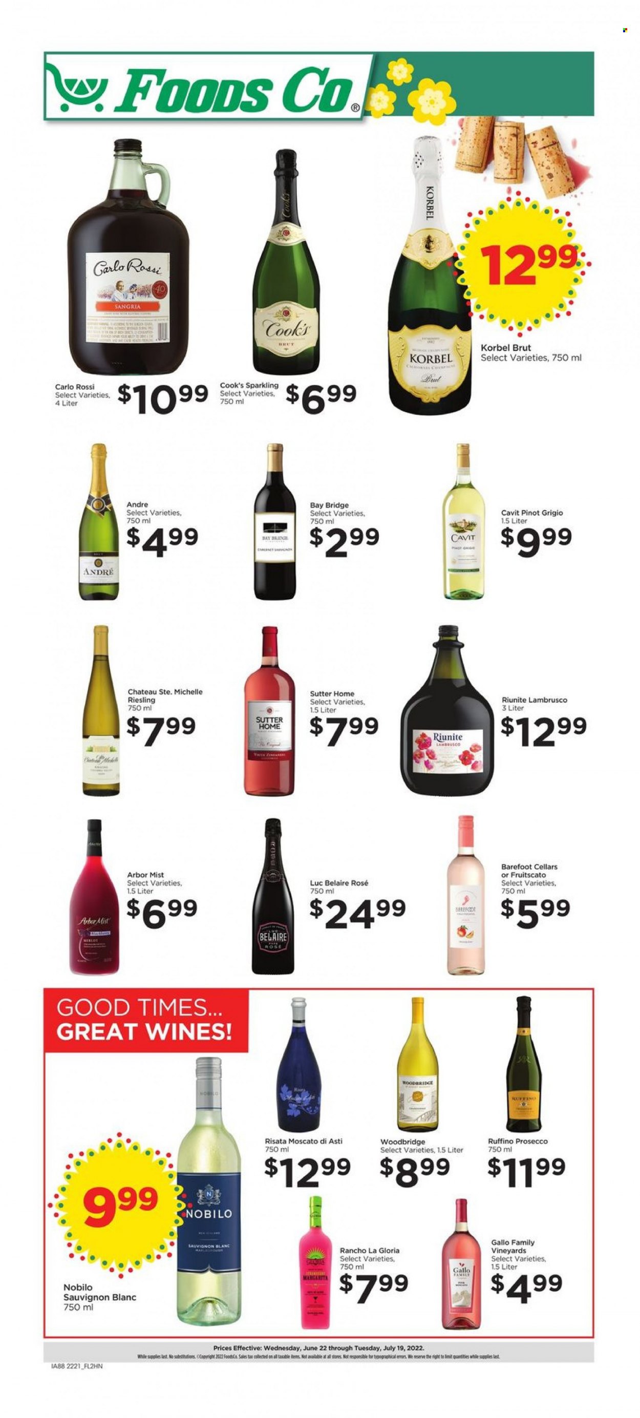 Foods Co ad  - 06.22.2022 - 07.19.2022.