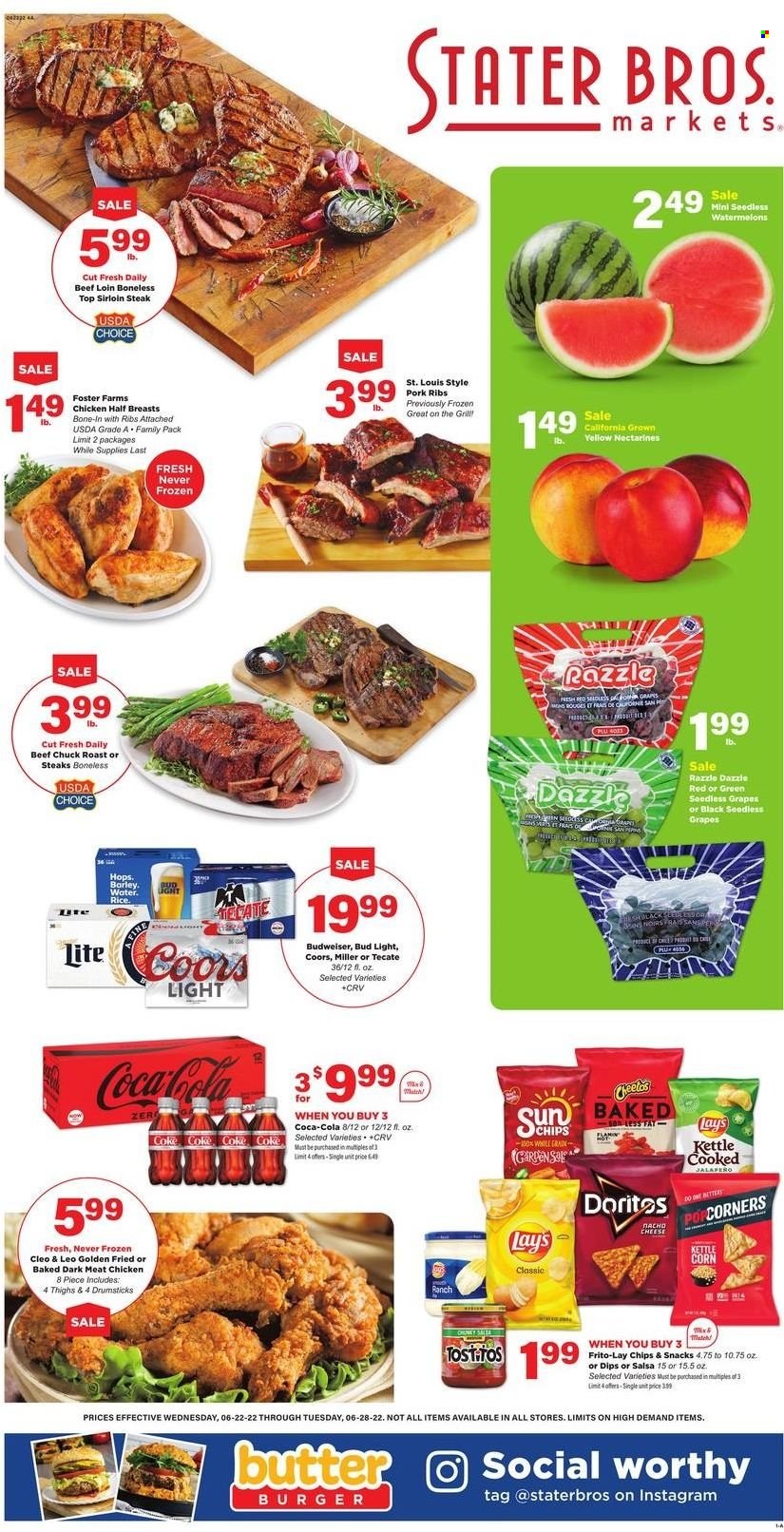 Stater Bros. ad  - 06.22.2022 - 06.28.2022.