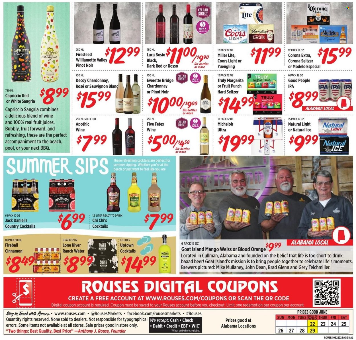 Rouses Markets ad  - 06.22.2022 - 06.29.2022.