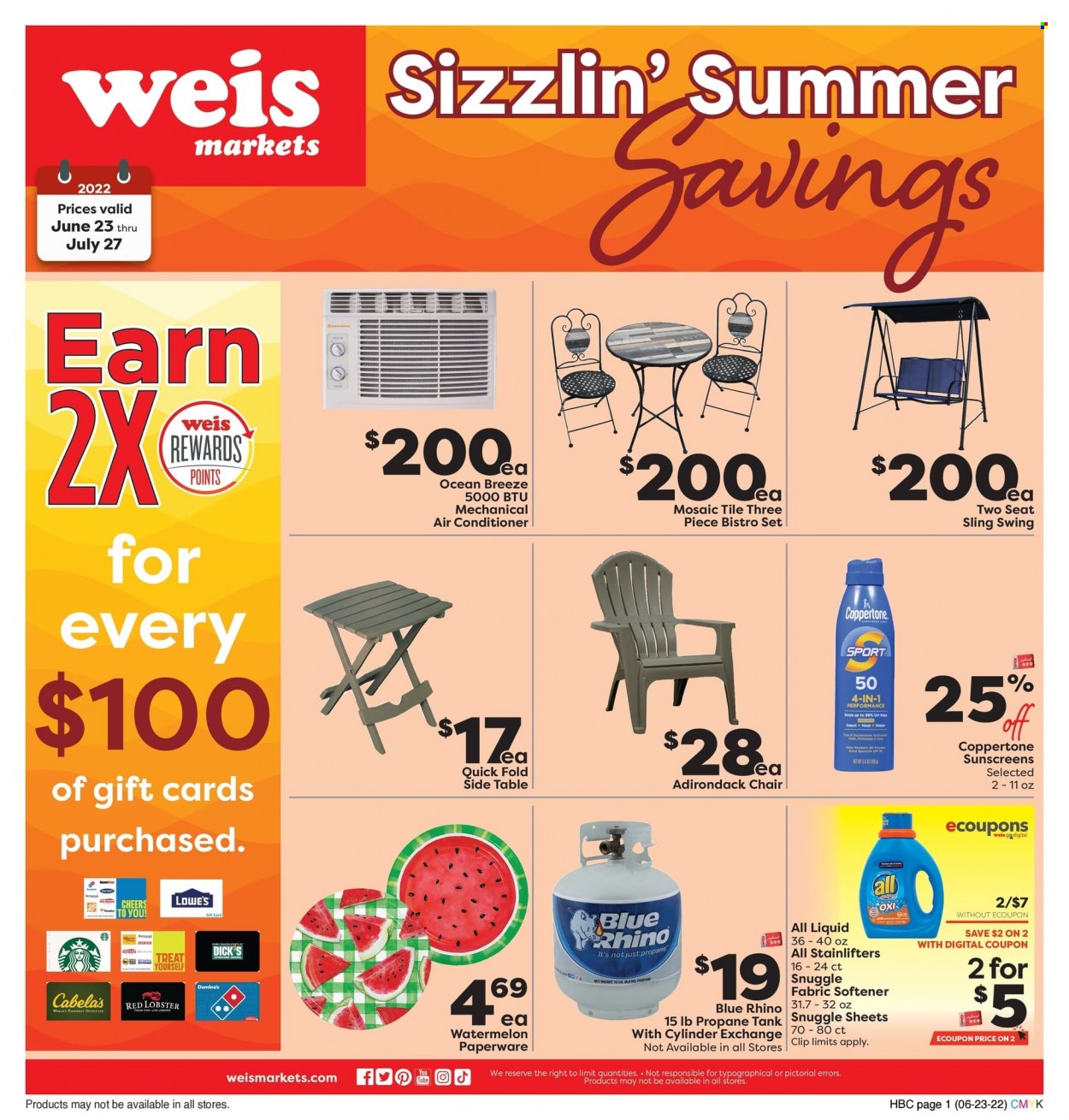 Weis ad  - 06.23.2022 - 07.27.2022.