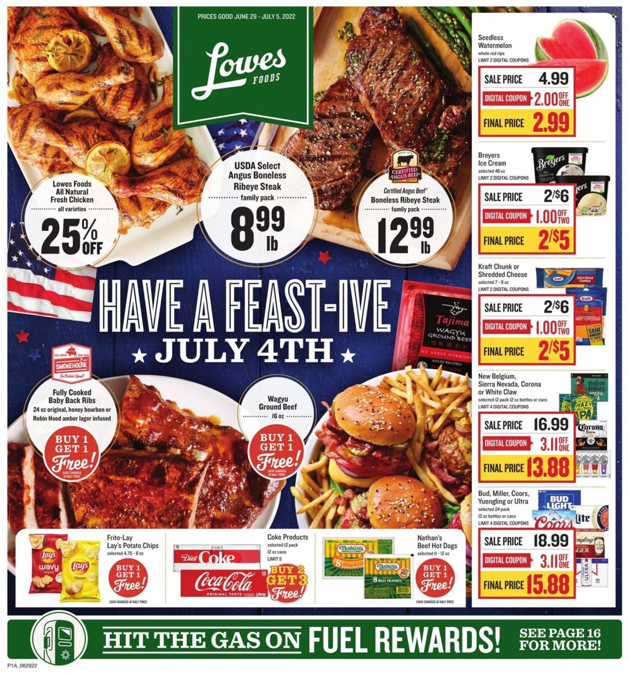 Lowes Foods ad  - 06.29.2022 - 07.05.2022.