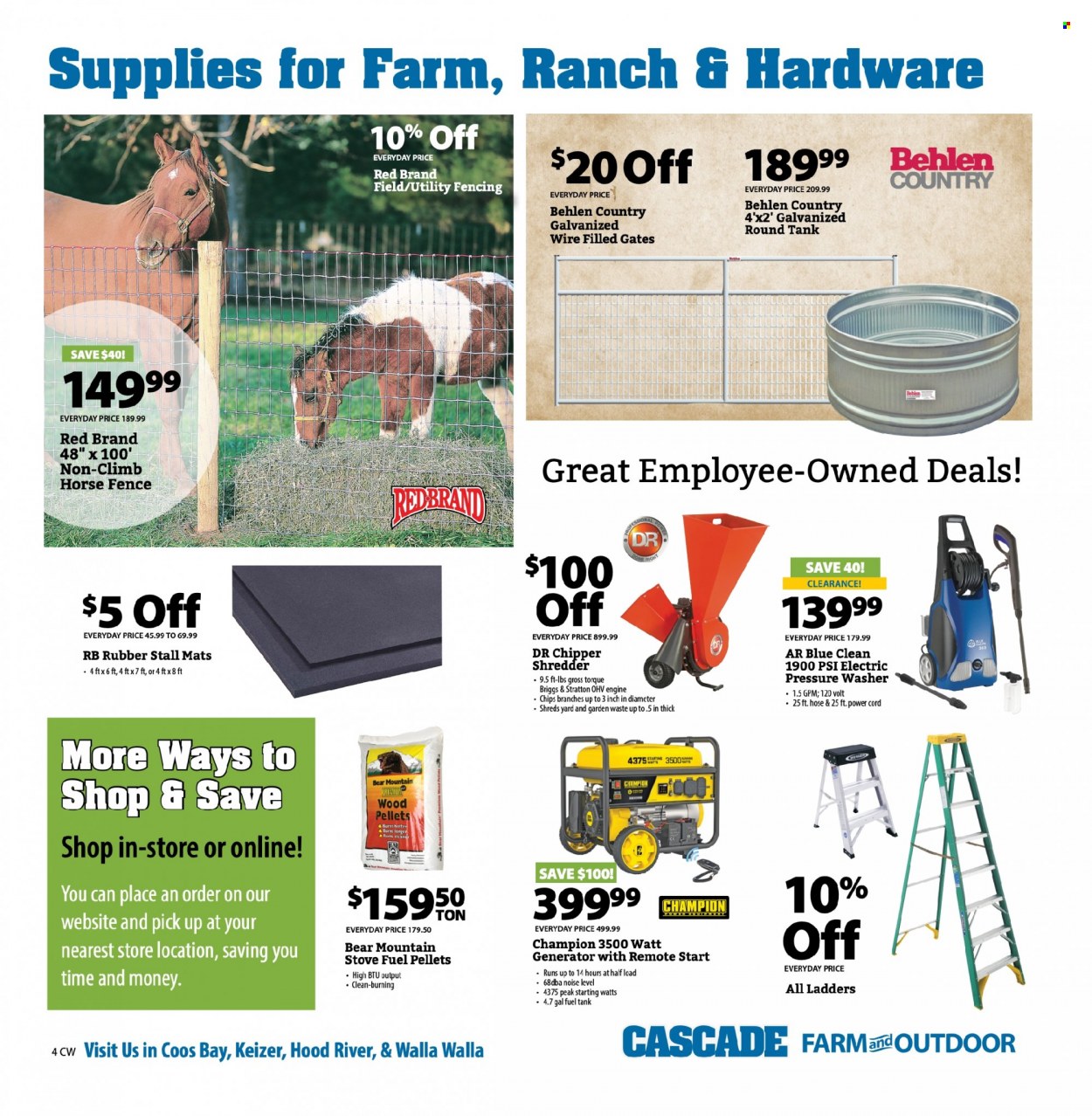 Cascade Farm And Outdoor ad  - 06.29.2022 - 07.12.2022.