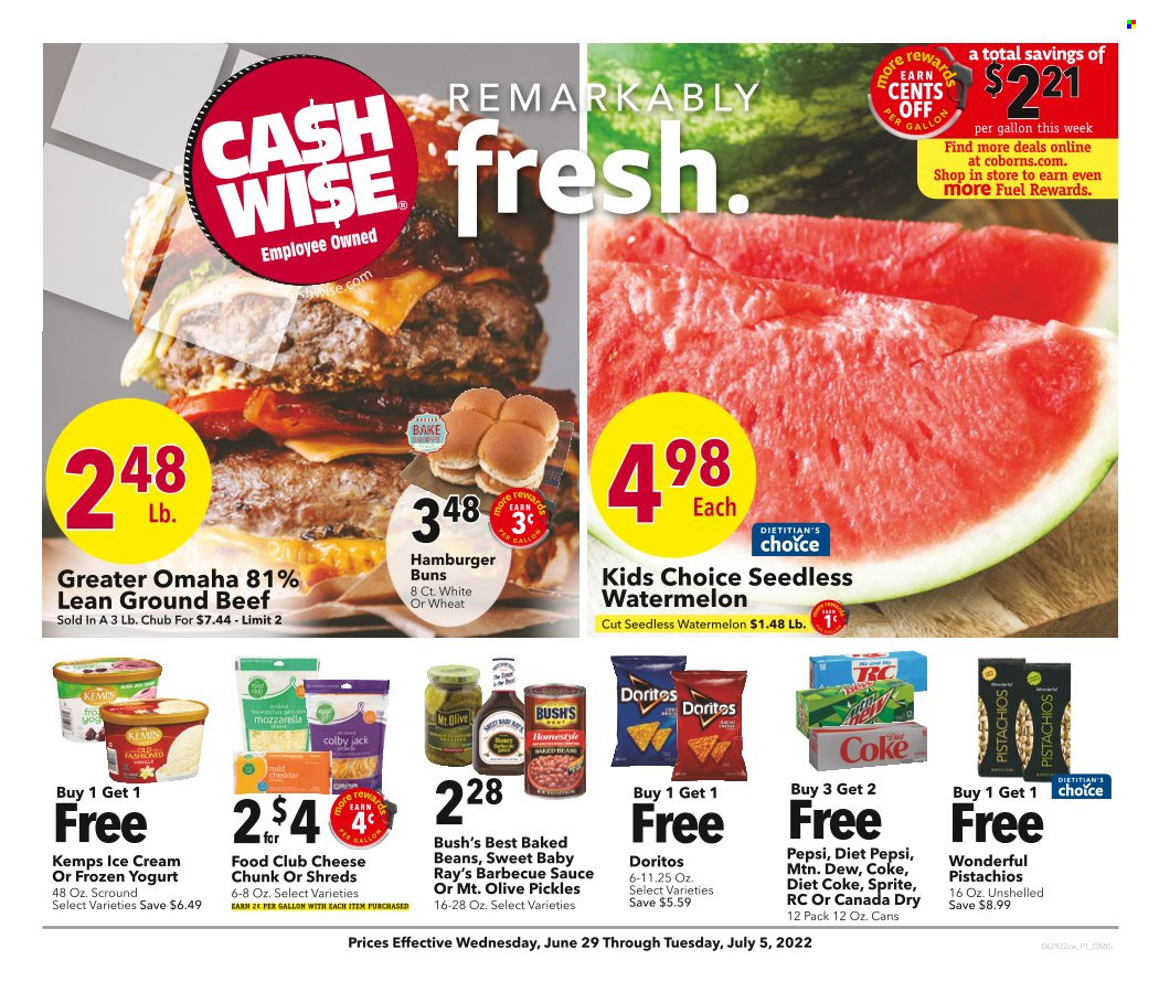 Cash Wise ad  - 06.29.2022 - 07.05.2022.
