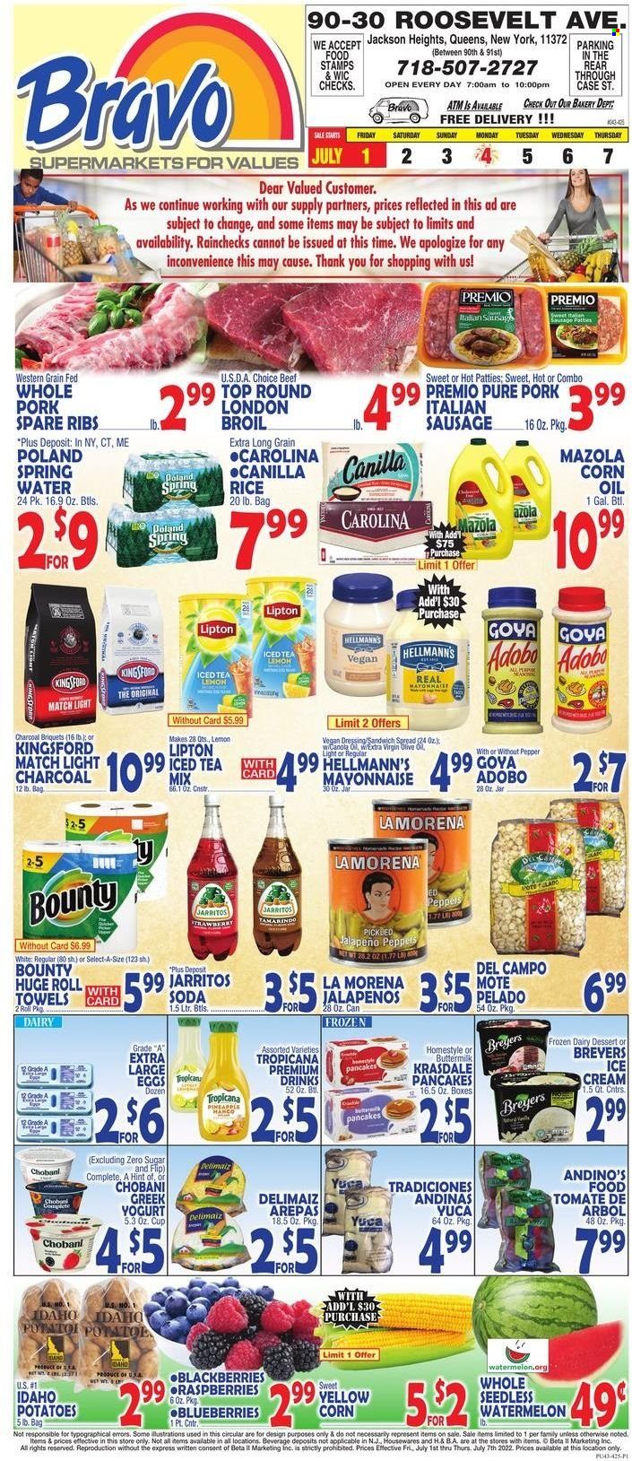 Bravo Supermarkets ad  - 07.01.2022 - 07.07.2022.