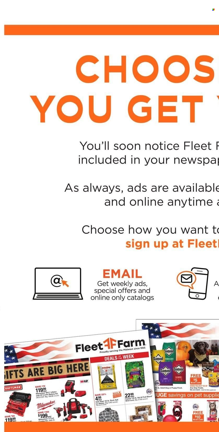 Fleet Farm ad  - 07.01.2022 - 07.16.2022.