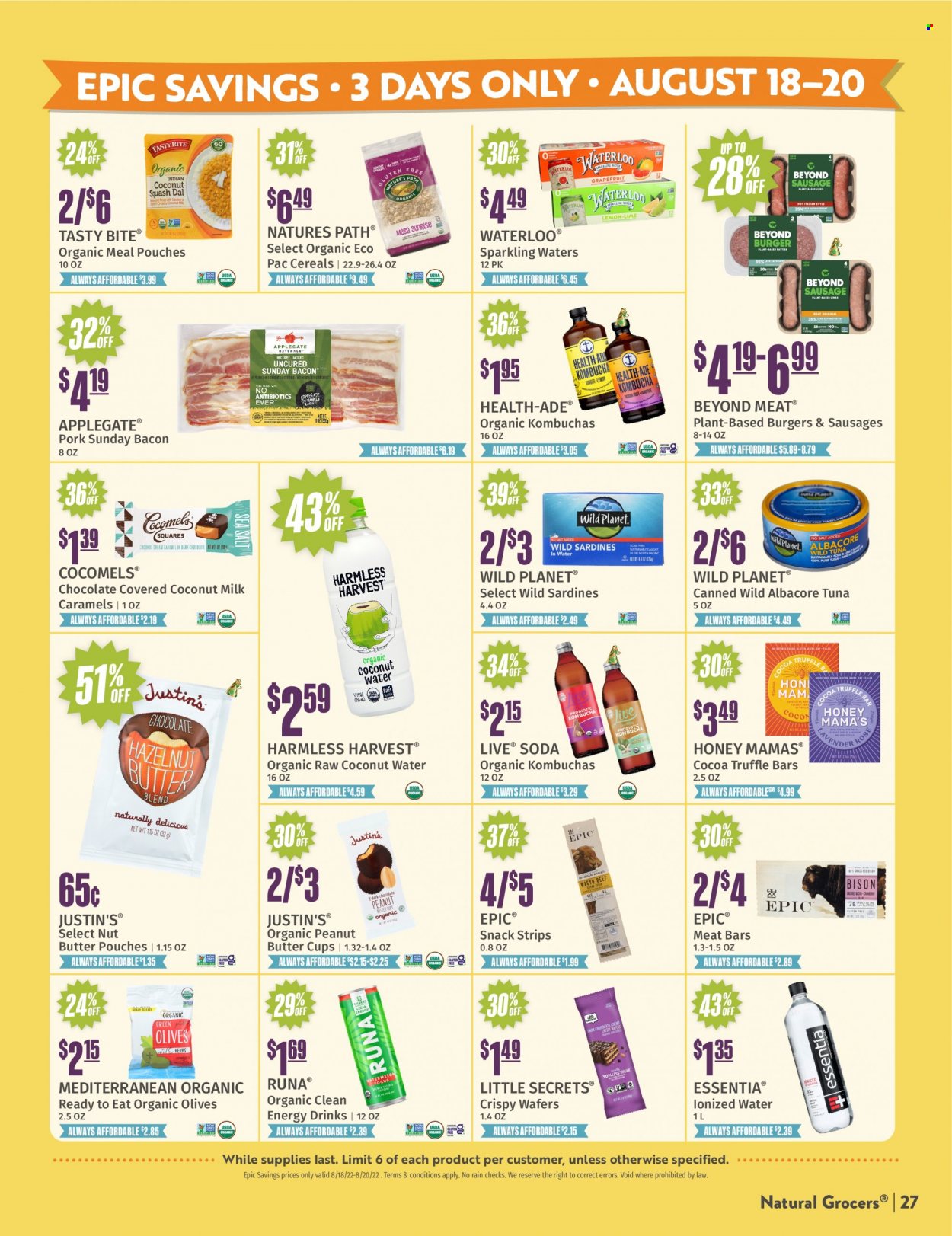 Natural Grocers ad  - 08.05.2022 - 08.31.2022.