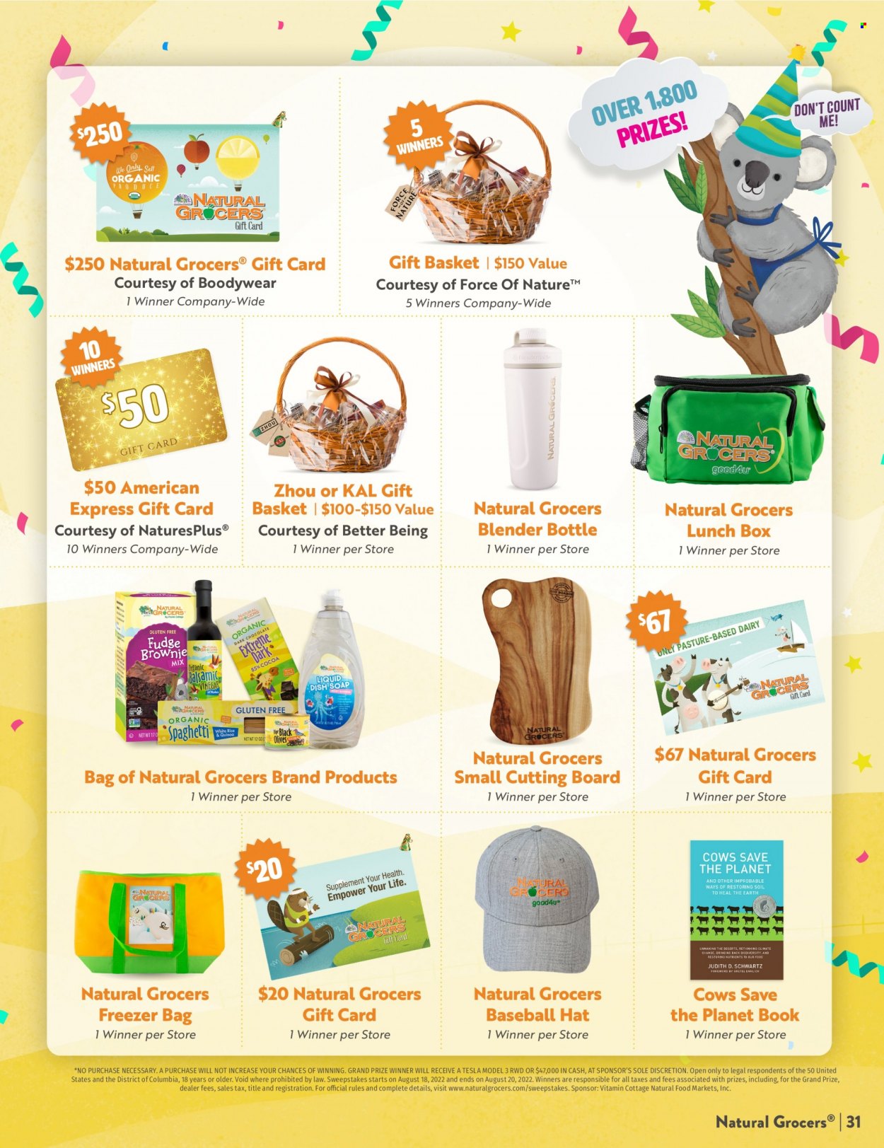 Natural Grocers ad  - 08.05.2022 - 08.31.2022.