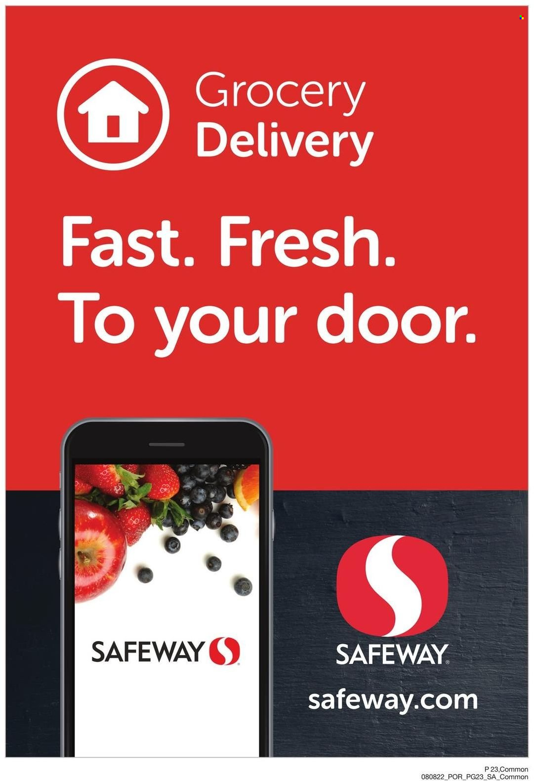 Safeway ad  - 08.08.2022 - 09.11.2022.