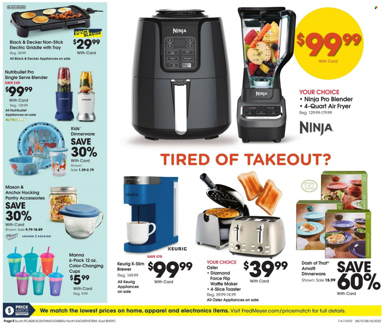 Fred Meyer ad  - 08.10.2022 - 08.16.2022.