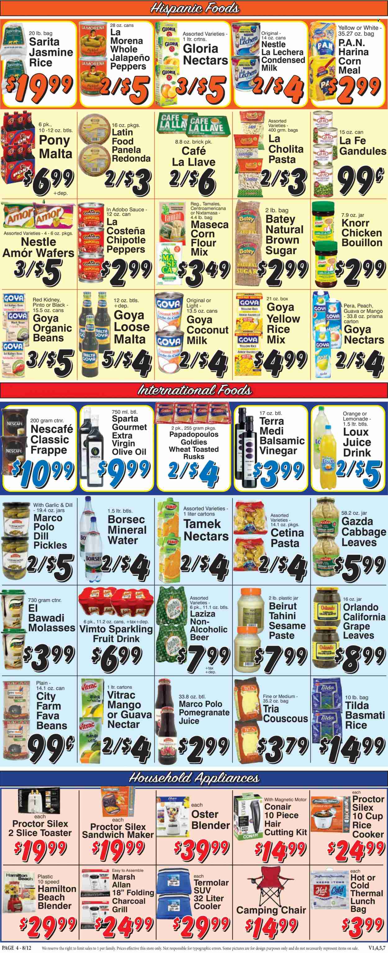 Trade Fair Supermarket ad  - 08.12.2022 - 08.18.2022.