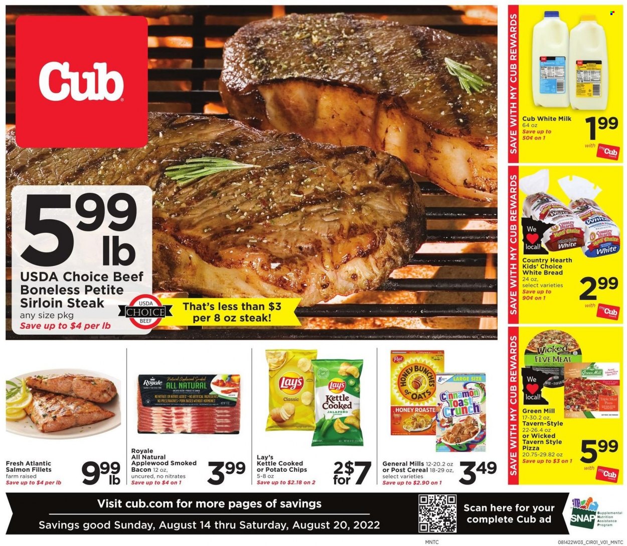 Cub Foods ad  - 08.14.2022 - 08.20.2022.