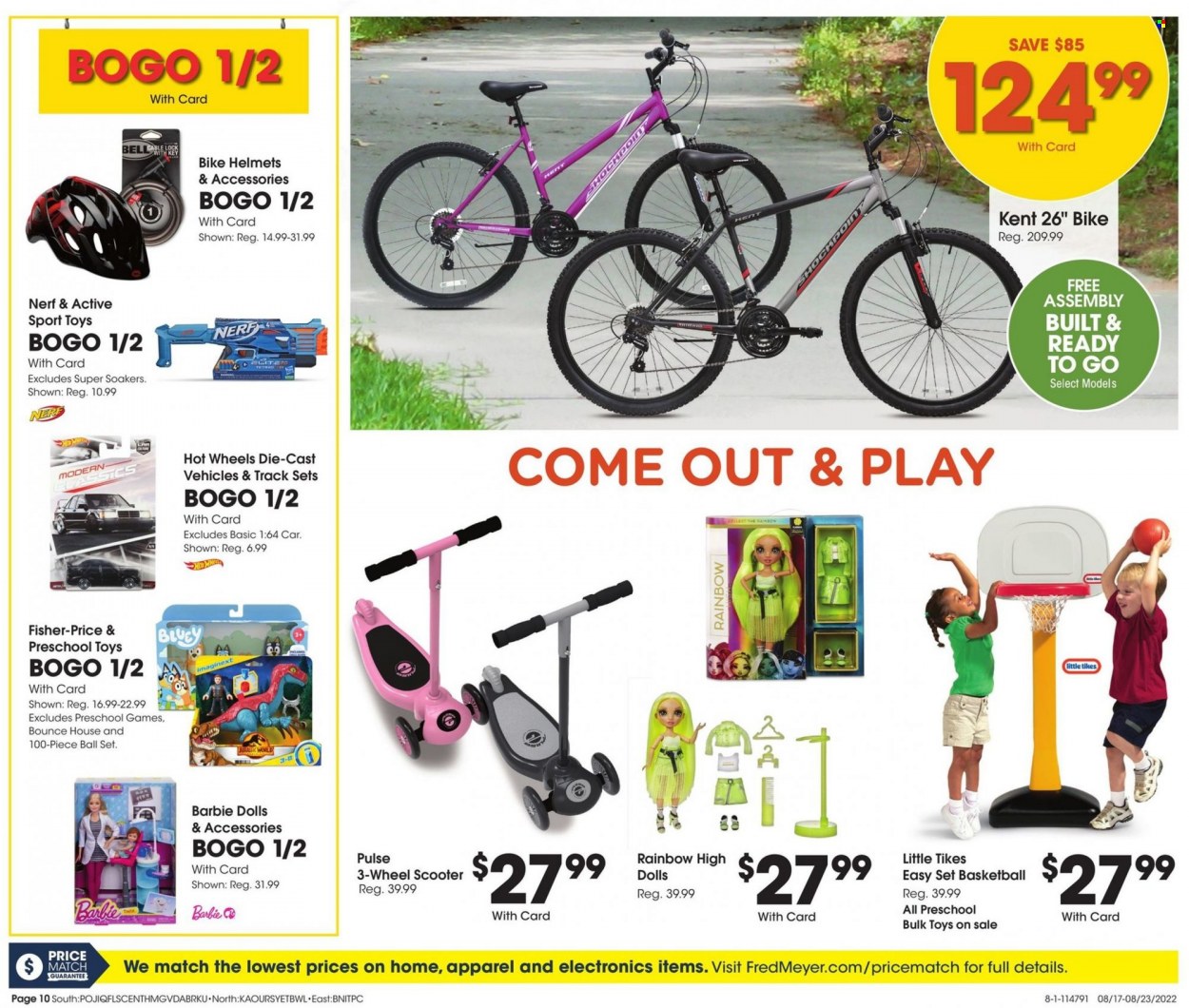 Fred Meyer ad  - 08.17.2022 - 08.23.2022.