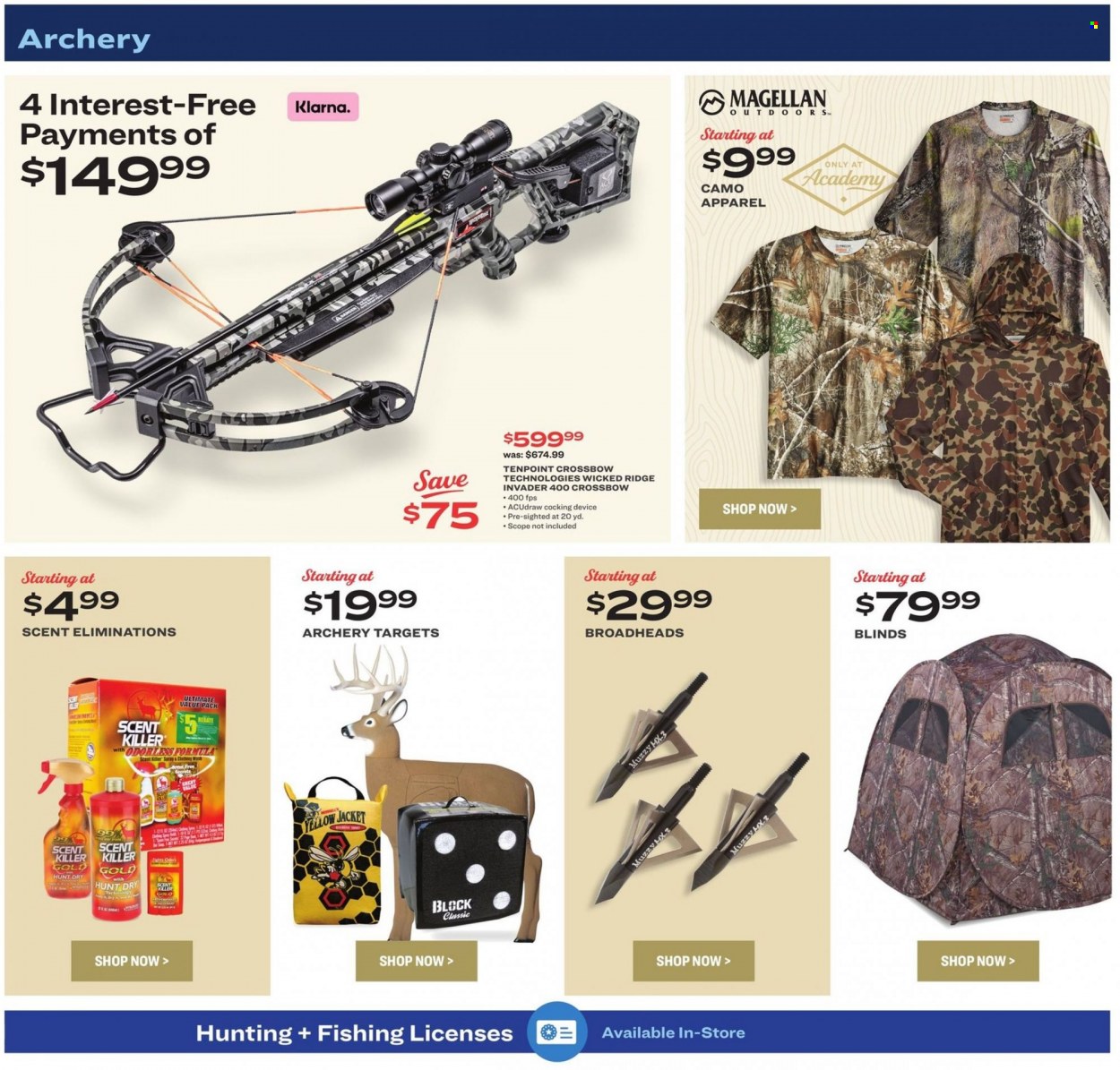 Academy Sports + Outdoors ad  - 09.12.2022 - 10.02.2022.