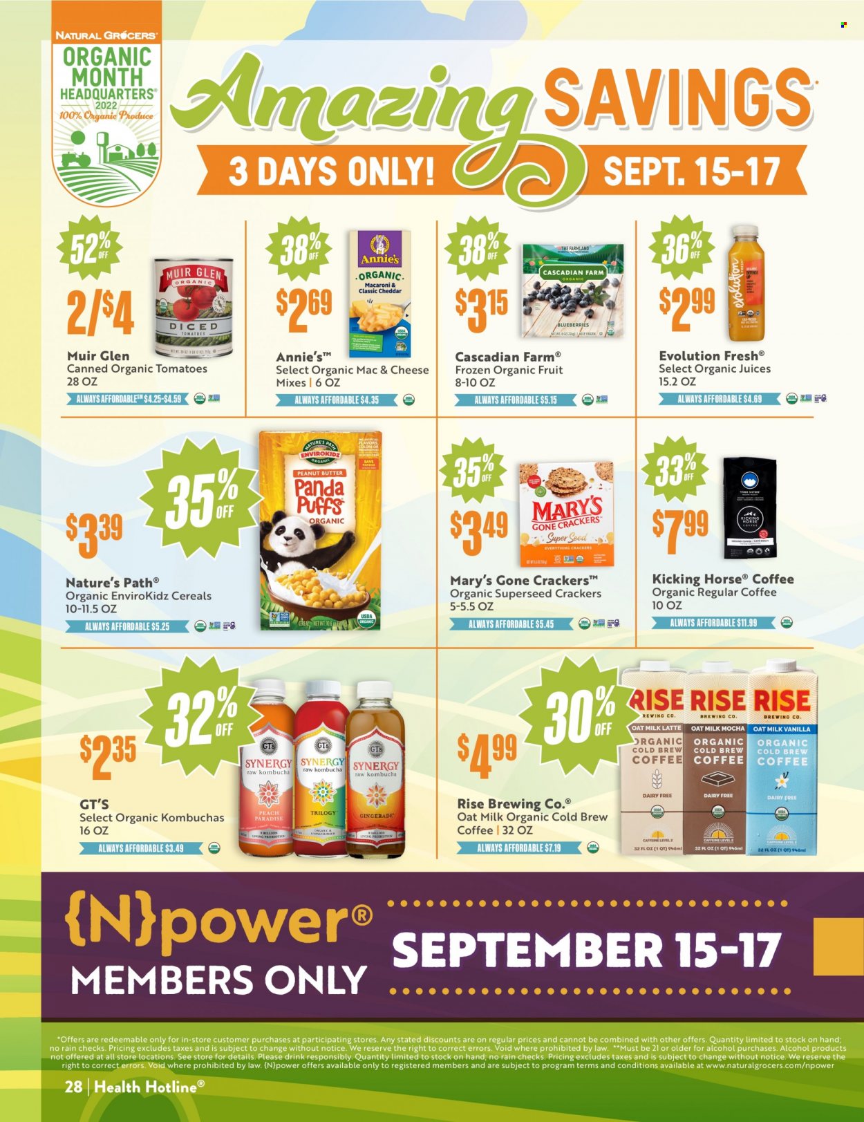 Natural Grocers ad  - 09.09.2022 - 09.30.2022.