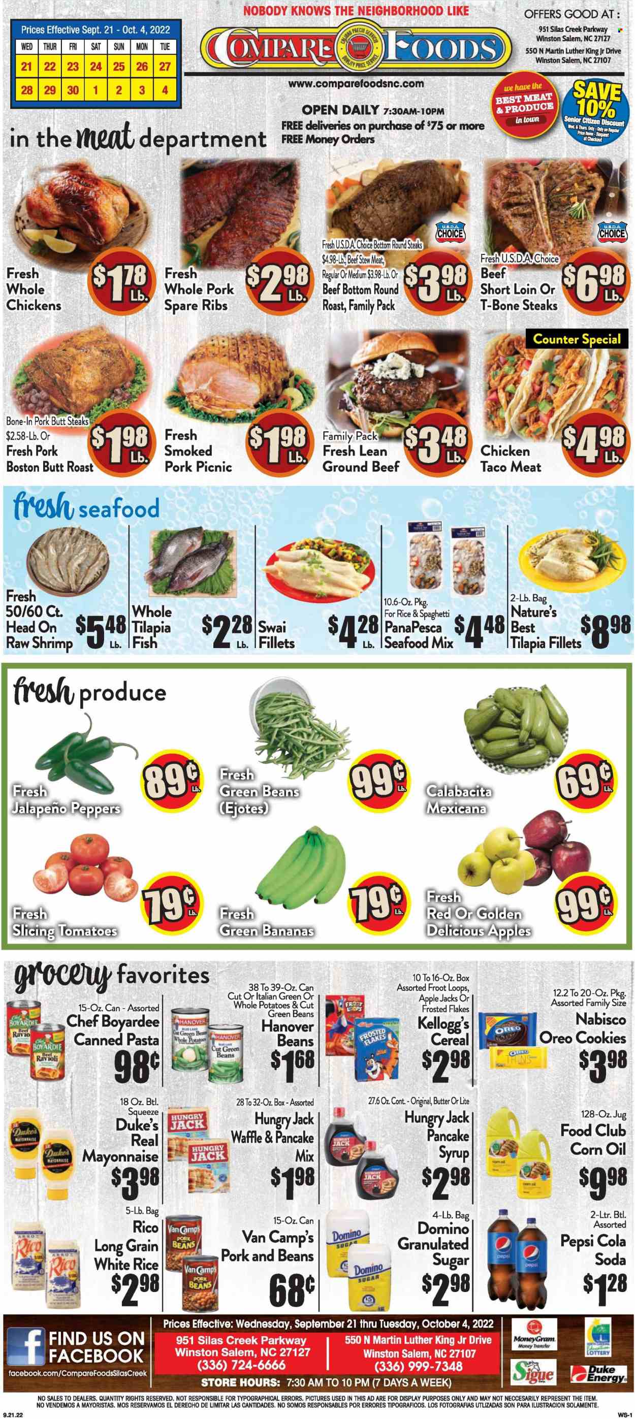 Compare Foods ad  - 09.21.2022 - 10.04.2022.