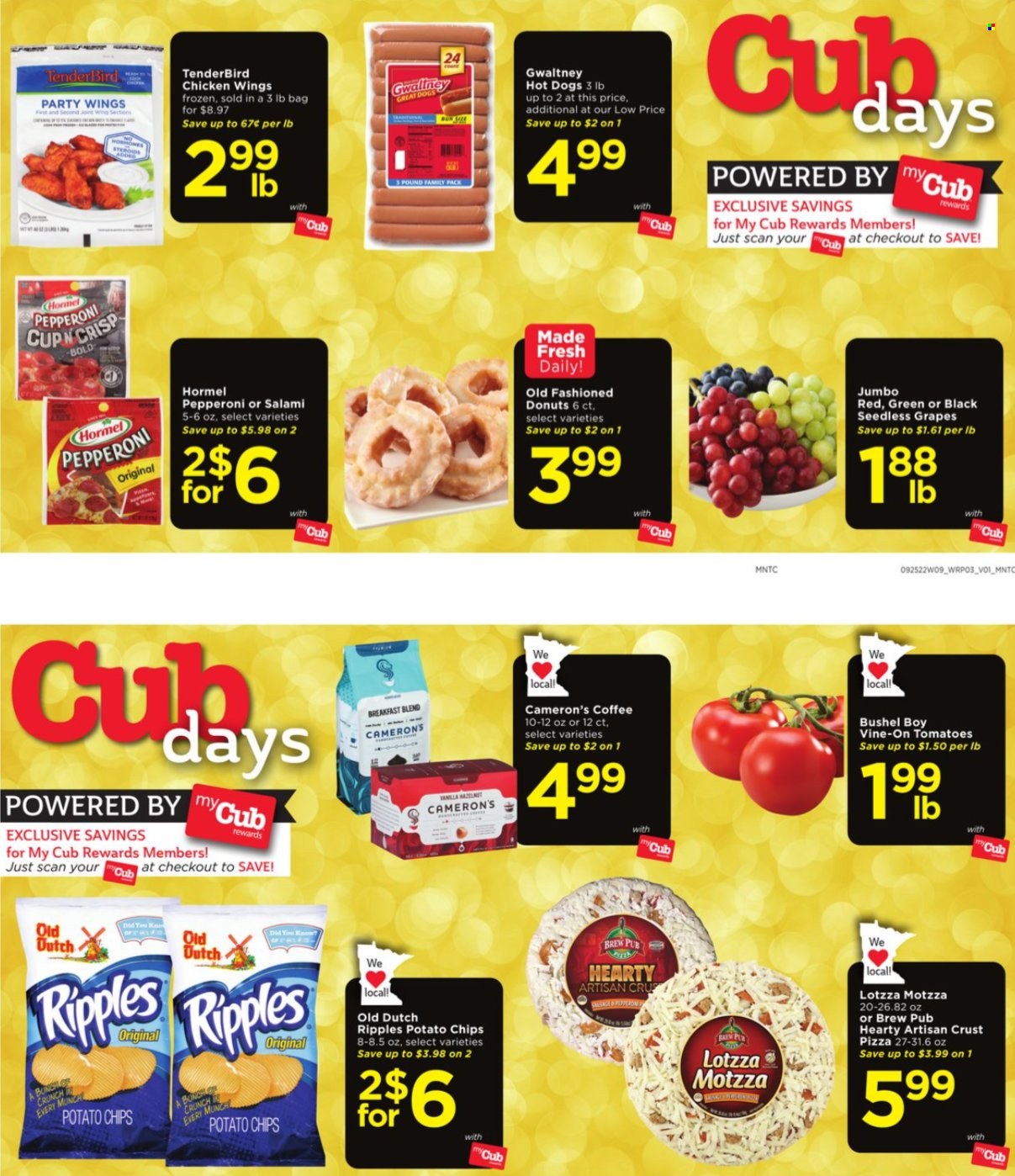 Cub Foods ad  - 09.25.2022 - 10.01.2022.