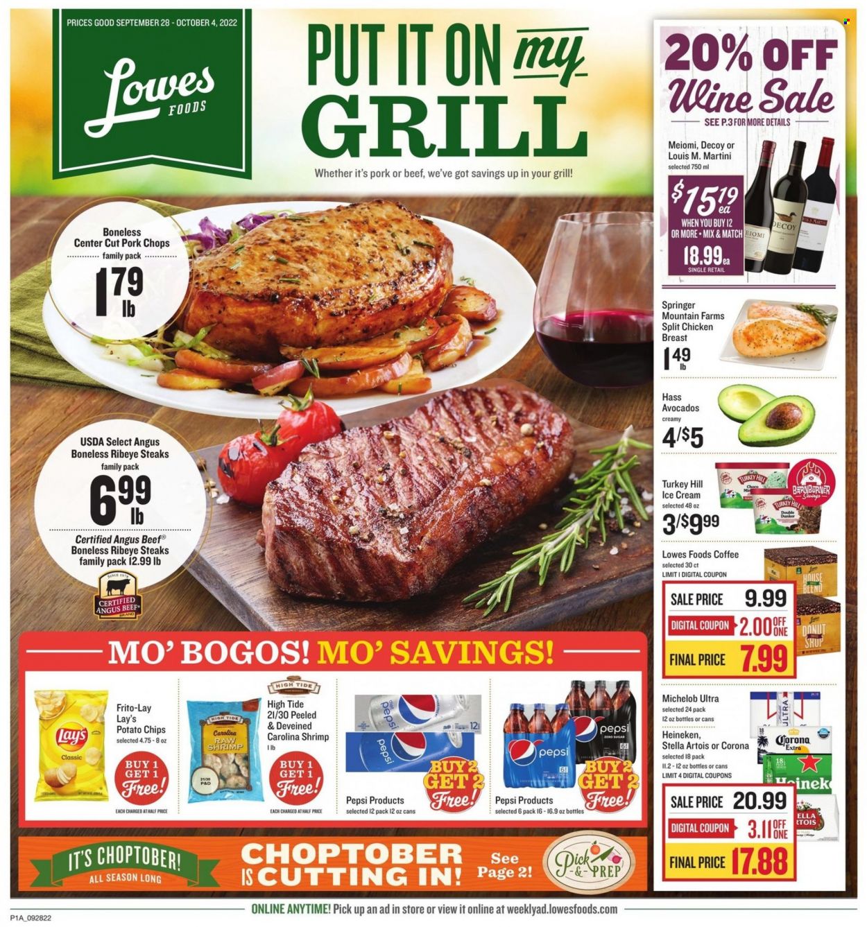 Lowes Foods ad  - 09.28.2022 - 10.04.2022.