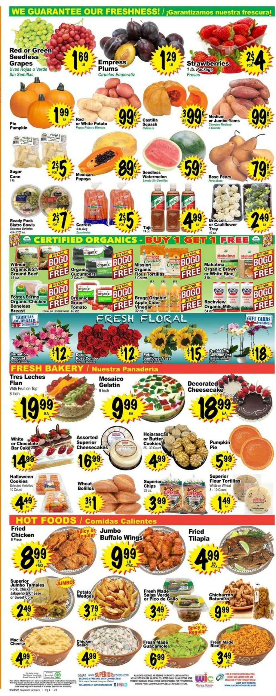 Superior Grocers ad  - 09.28.2022 - 10.04.2022.
