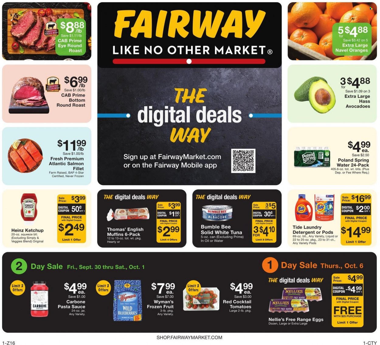Fairway Market ad  - 09.30.2022 - 10.06.2022.
