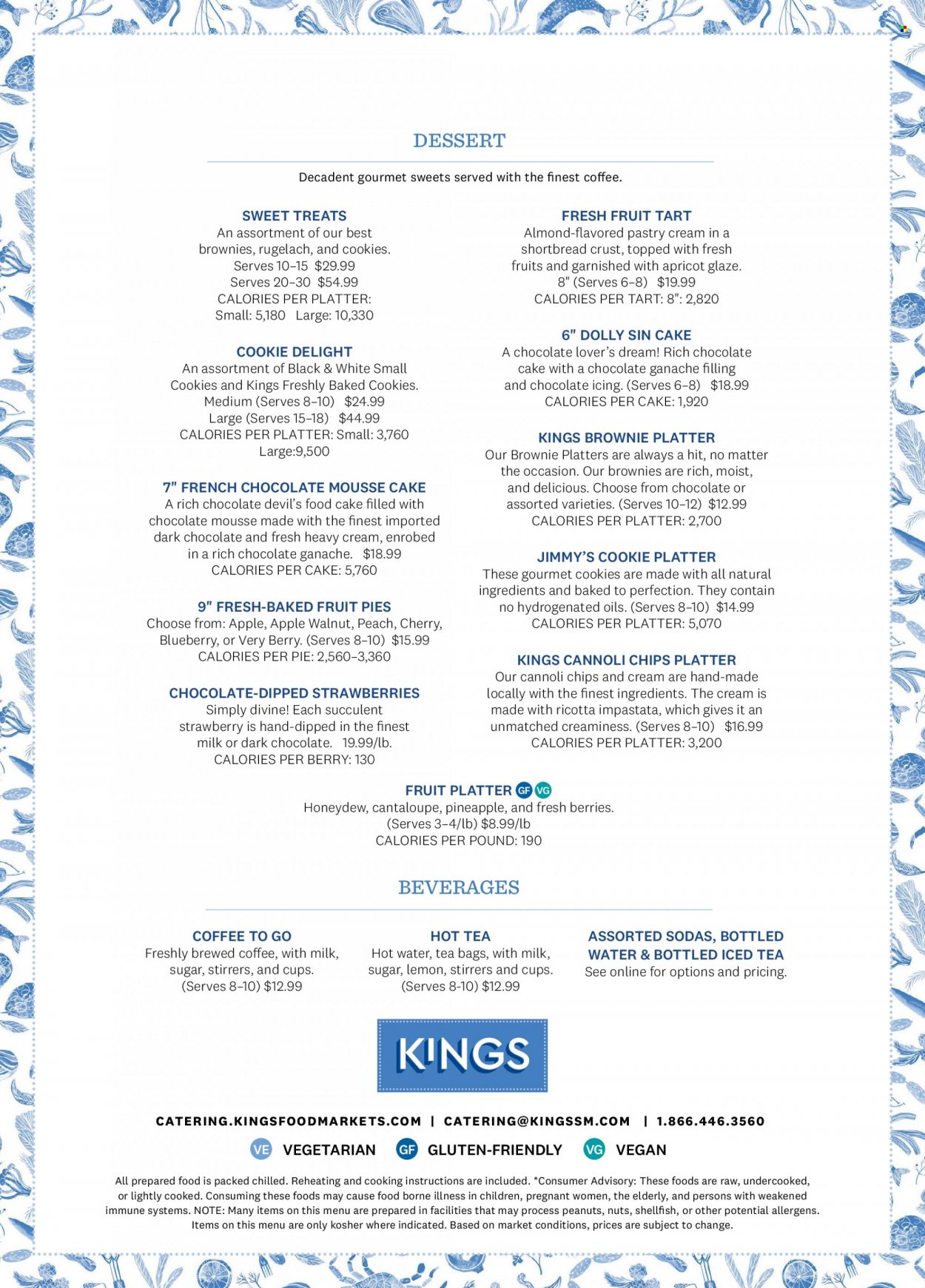 Kings Food Markets ad .