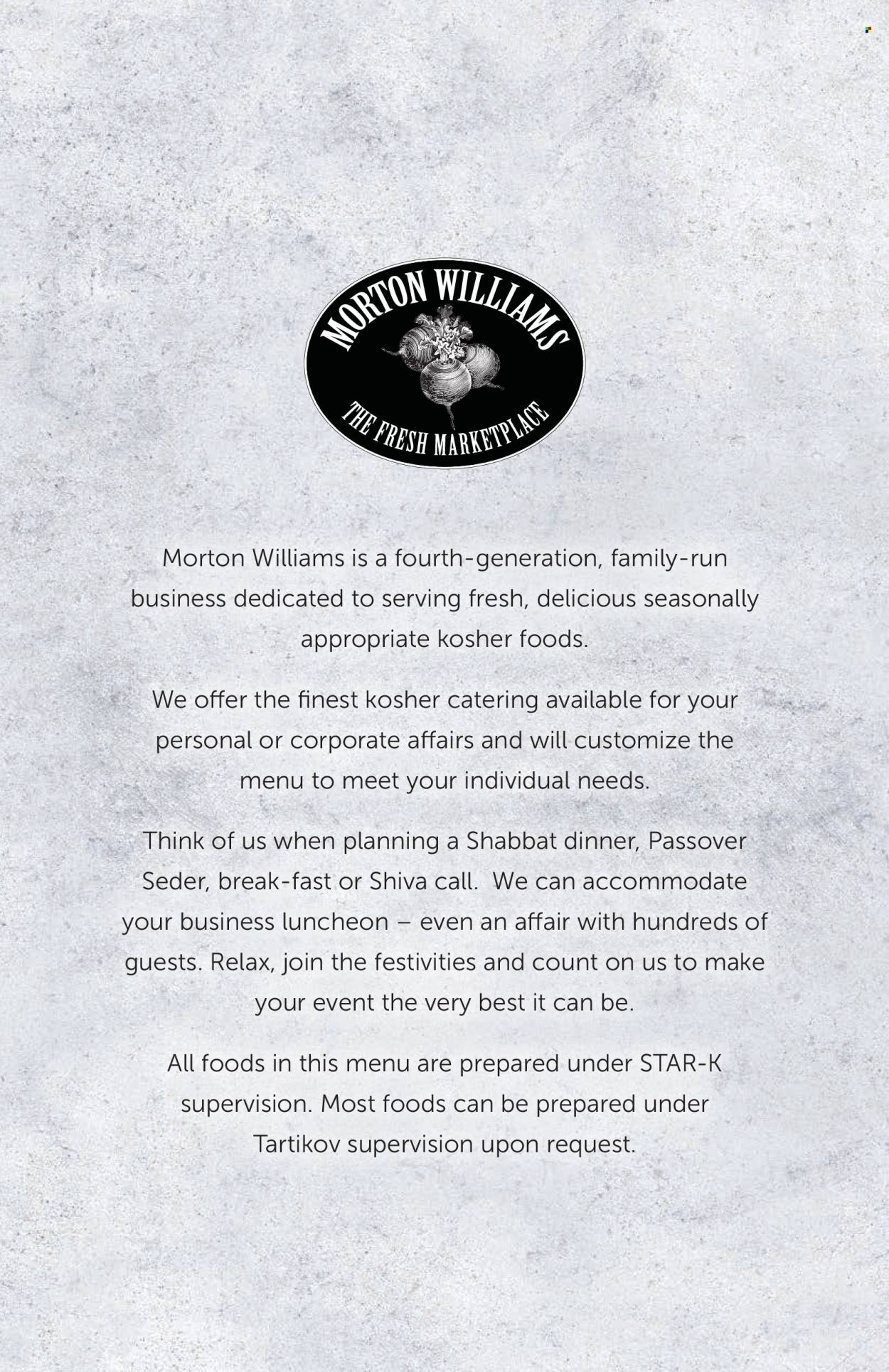Morton Williams ad .