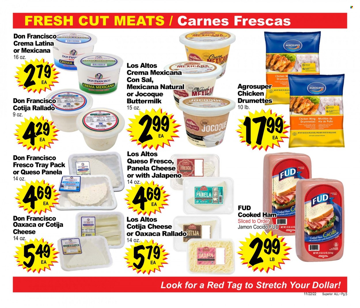 Superior Grocers ad  - 11.22.2022 - 12.19.2022.