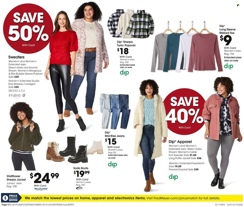 Fred Meyer ad  - 12.07.2022 - 12.13.2022.
