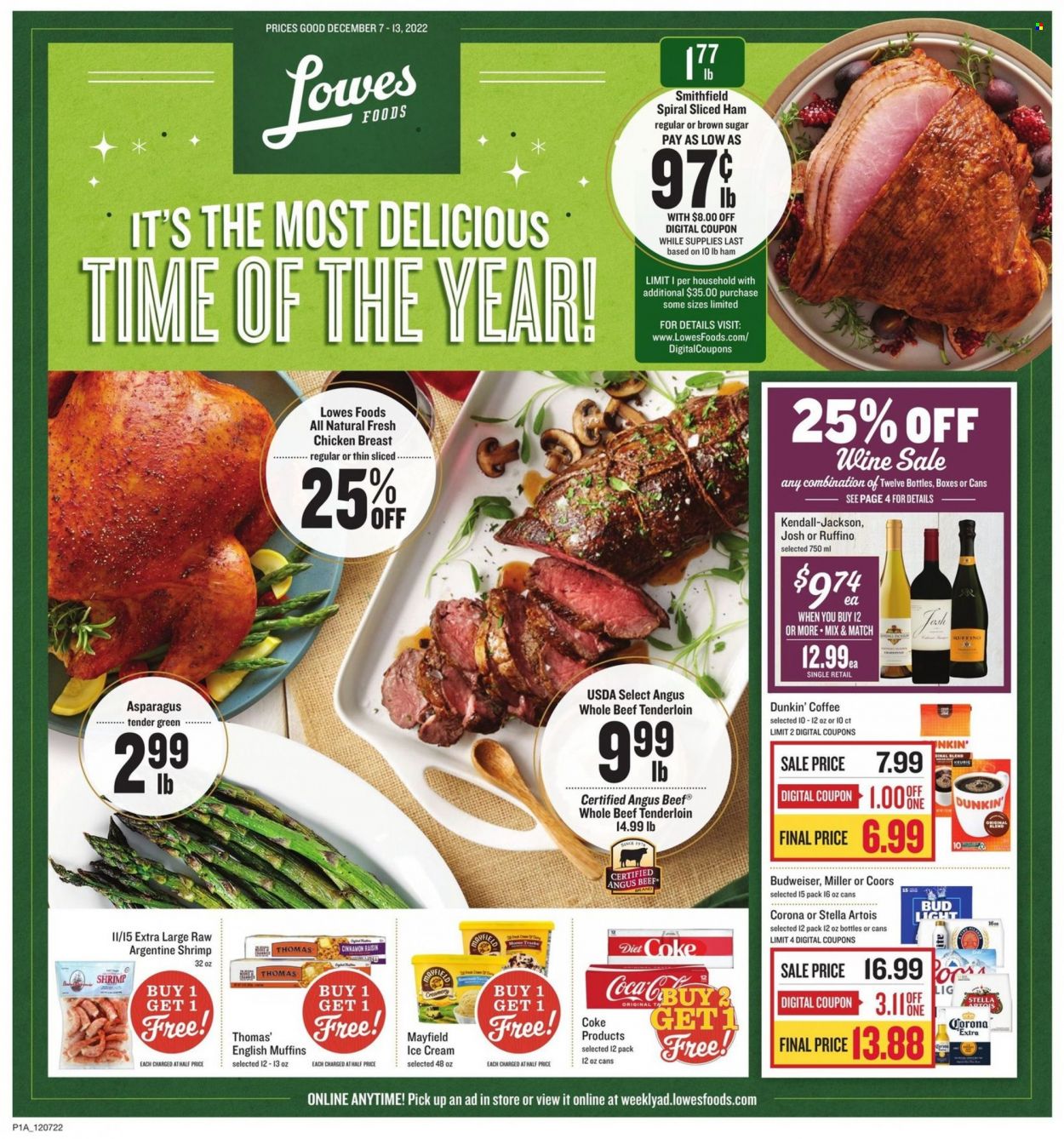Lowes Foods ad  - 12.07.2022 - 12.13.2022.