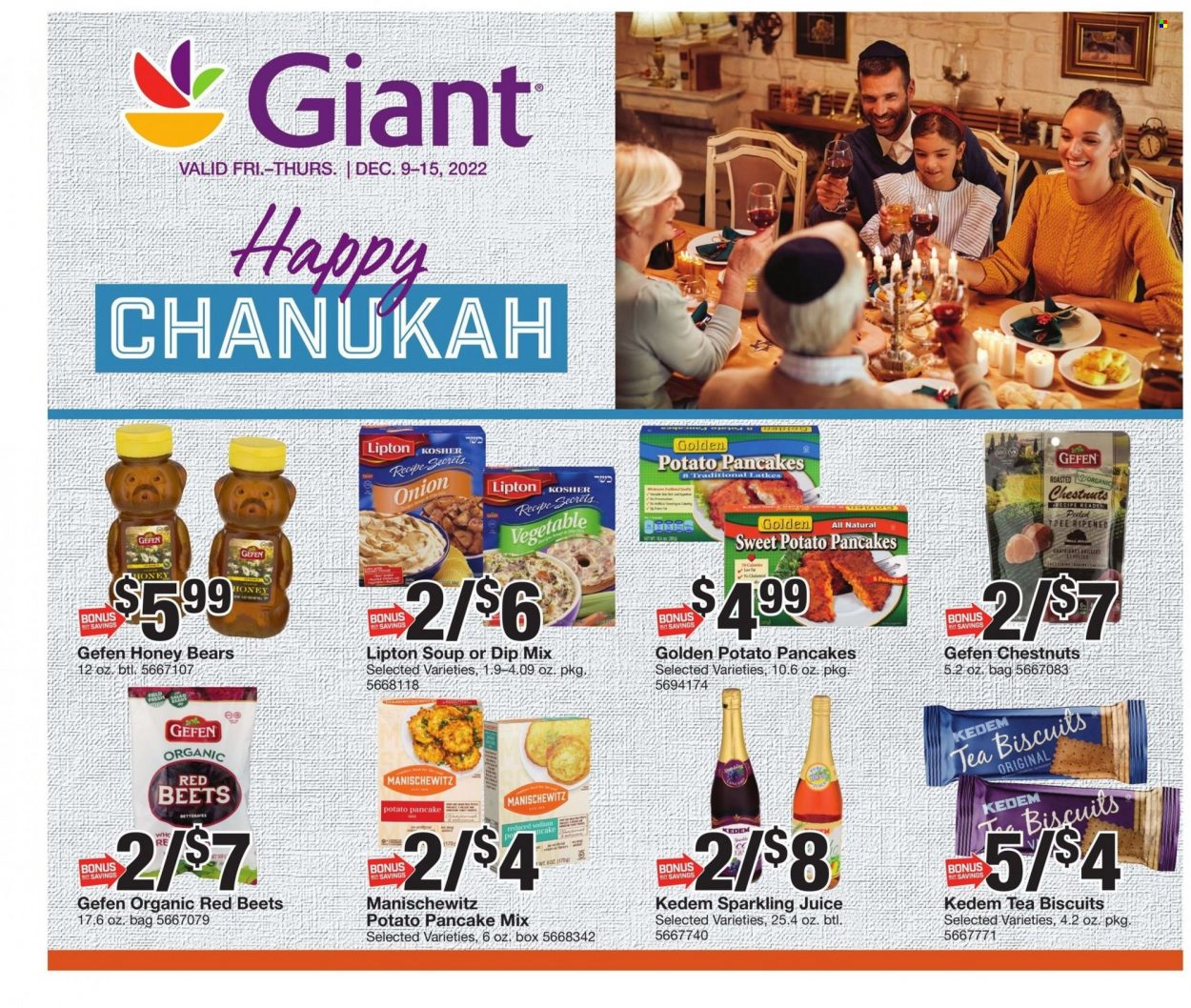 Giant Food ad  - 12.09.2022 - 12.15.2022.