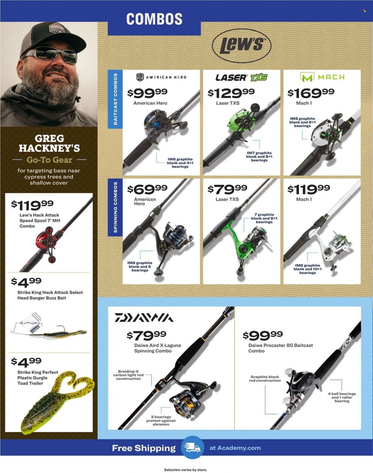 Academy Sports + Outdoors ad  - 02.27.2023 - 04.30.2023.