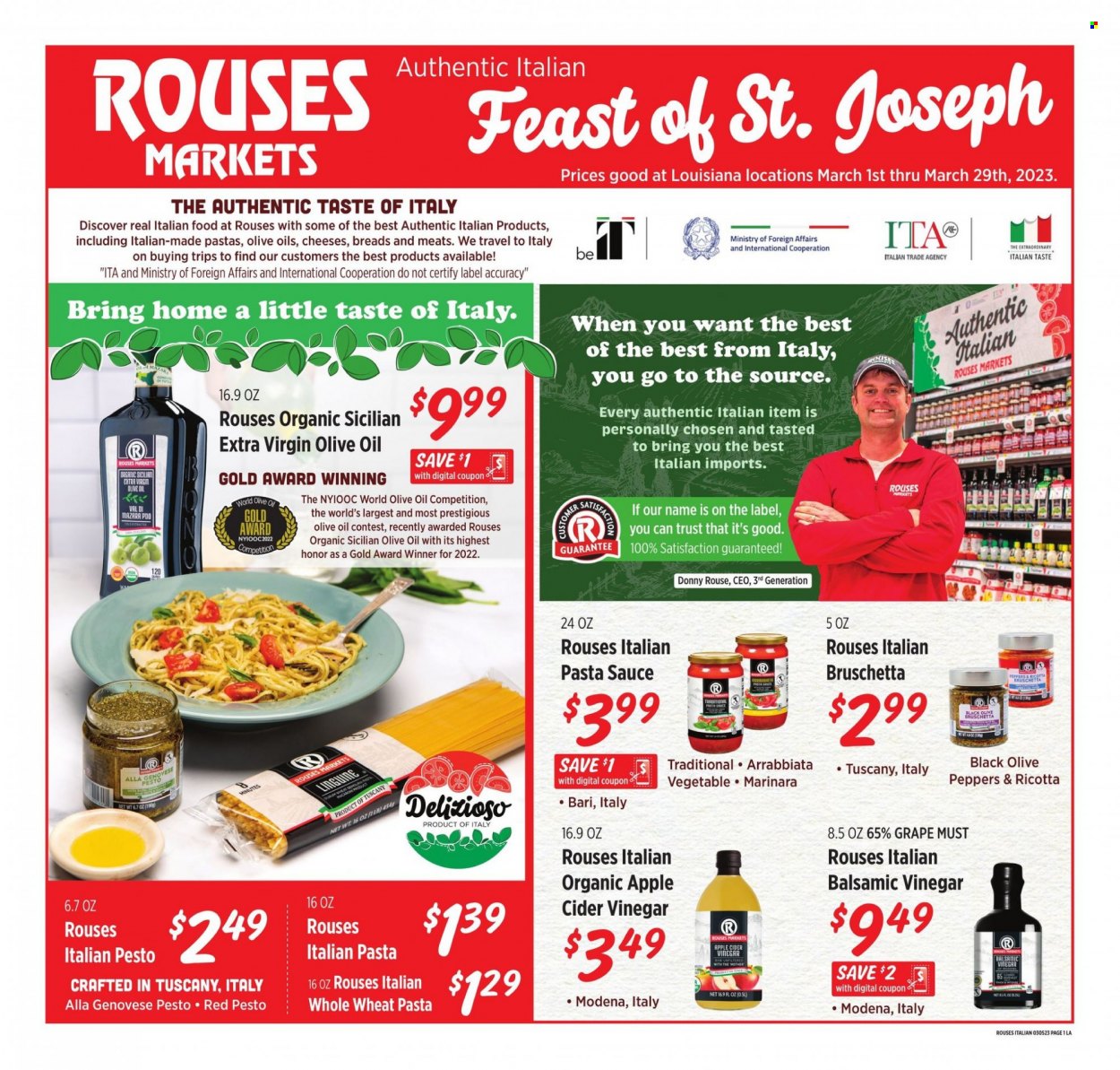 Rouses Markets ad  - 03.01.2023 - 03.29.2023.