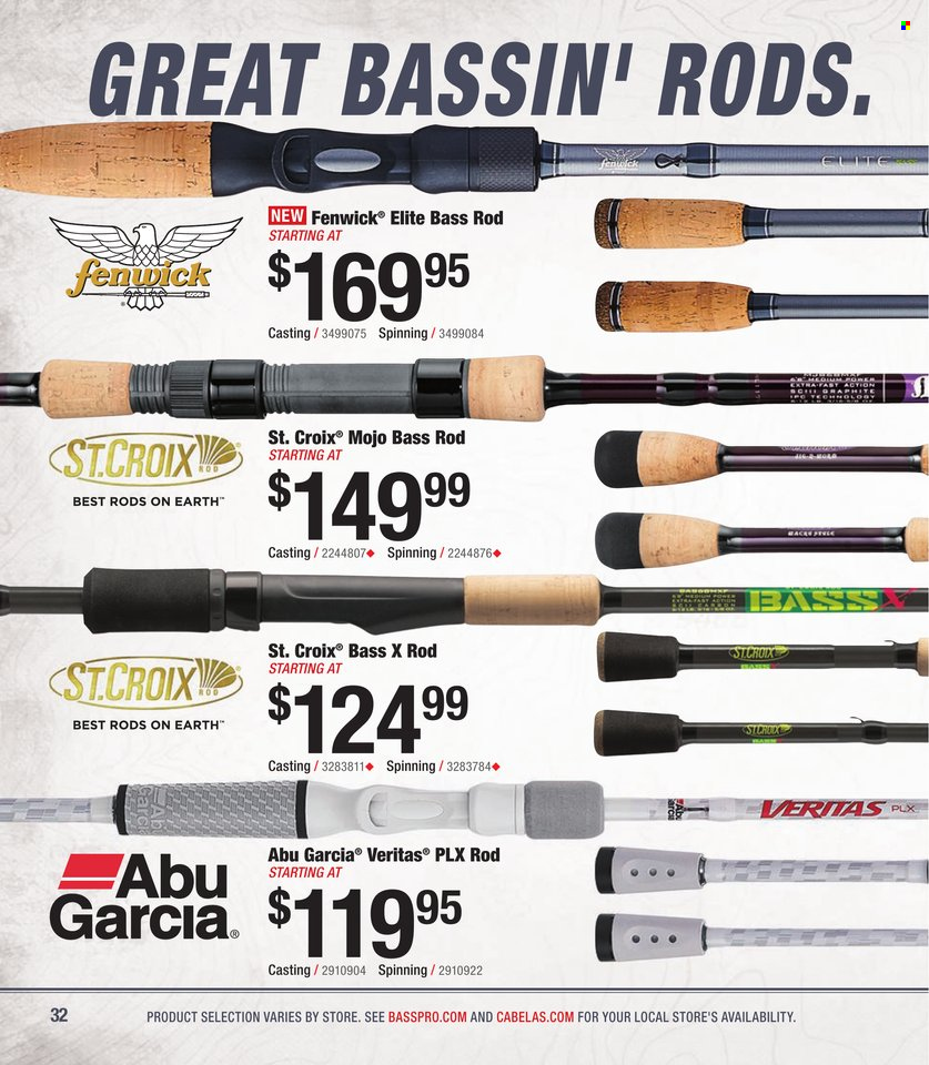 Bass Pro Shops ad .