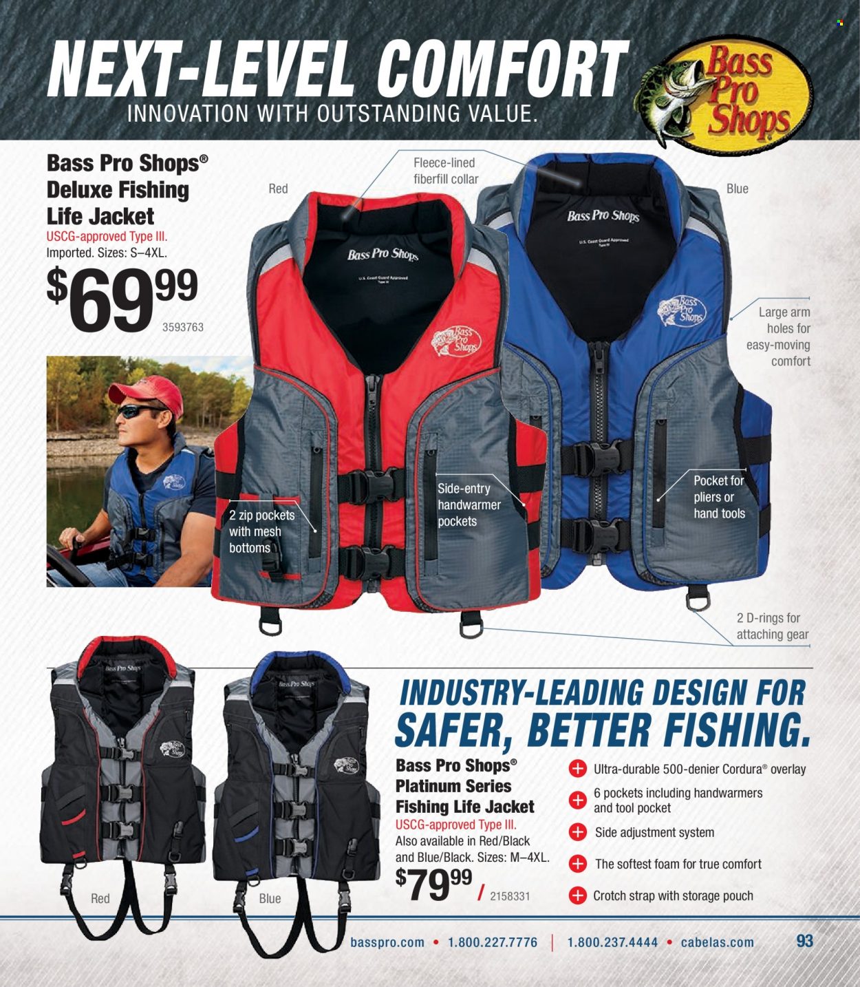 Bass Pro Shops flyer . Page 93.
