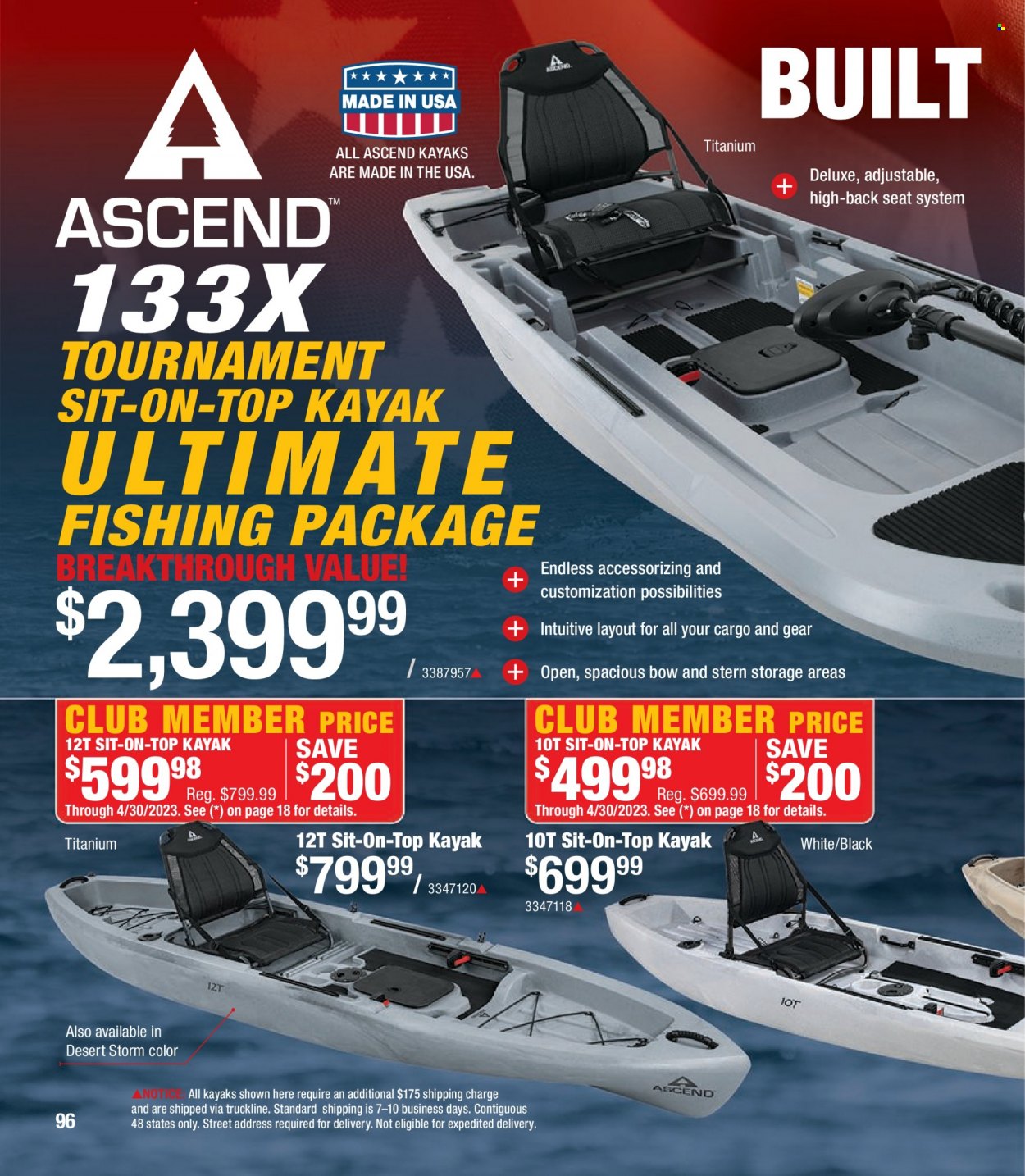 Bass Pro Shops flyer . Page 96.