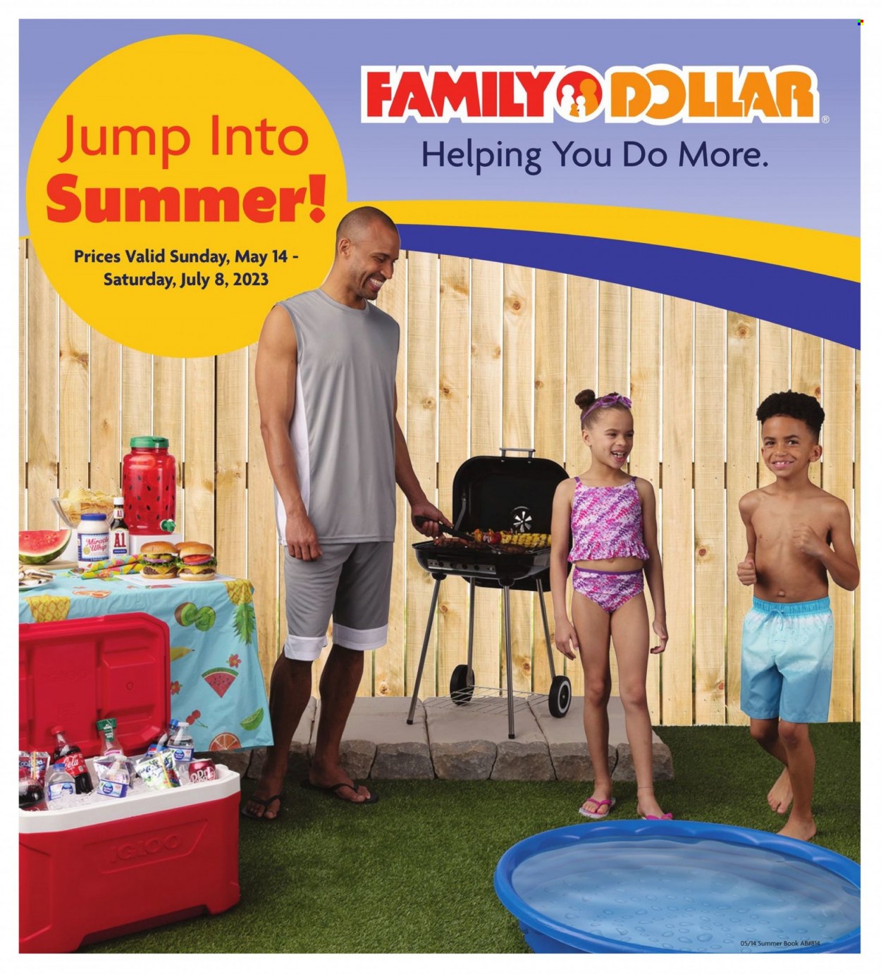 Family Dollar ad  - 05.14.2023 - 07.08.2023.