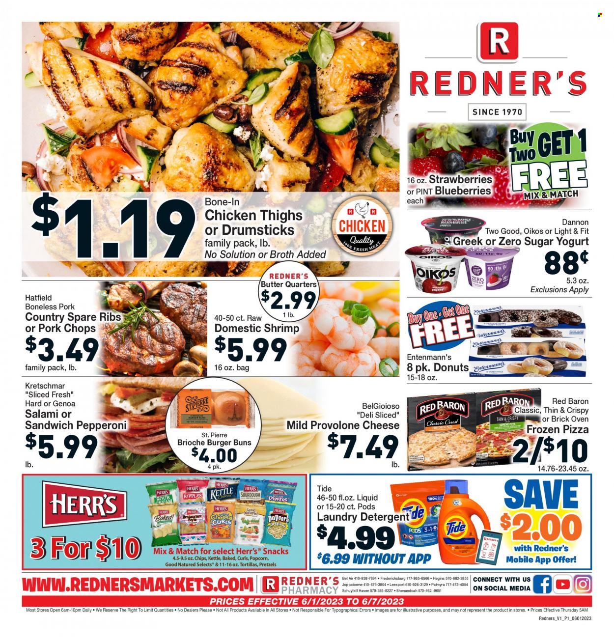Redner's Markets ad  - 06.01.2023 - 06.07.2023.