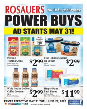 Rosauers - Monthly Ad