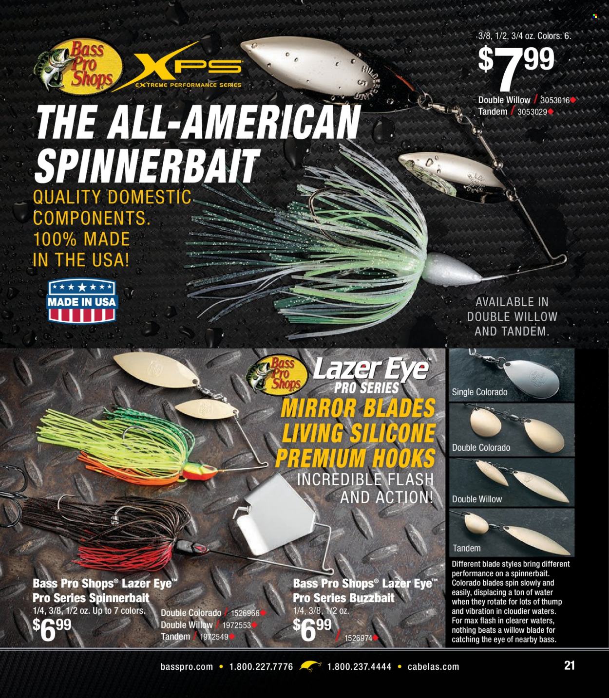 Bass Pro Shops flyer . Page 21.