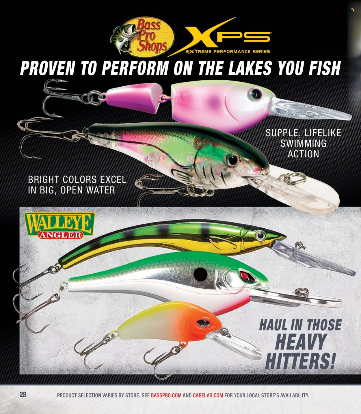 Bass Pro Shops flyer . Page 28.