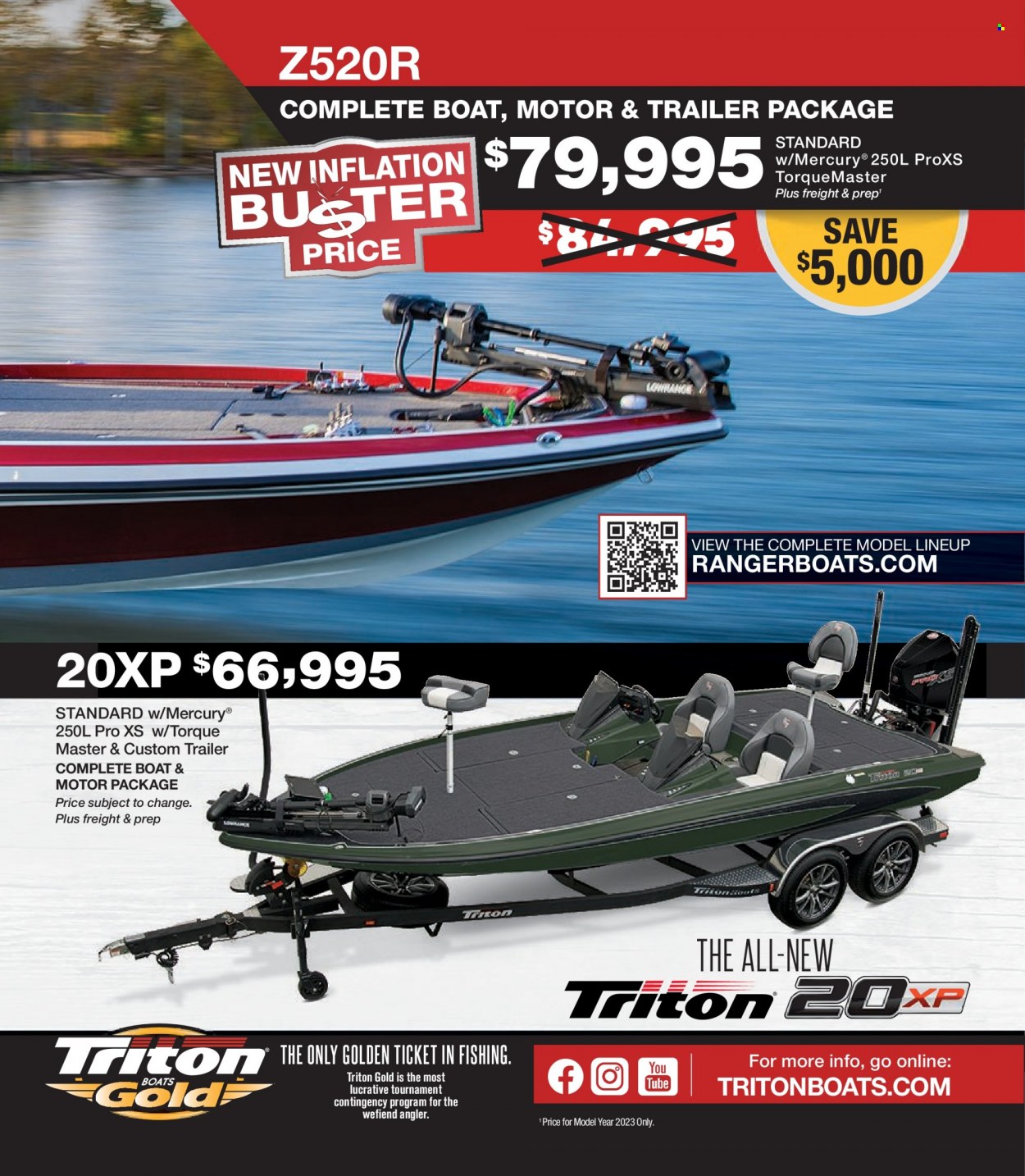 Bass Pro Shops flyer . Page 75.