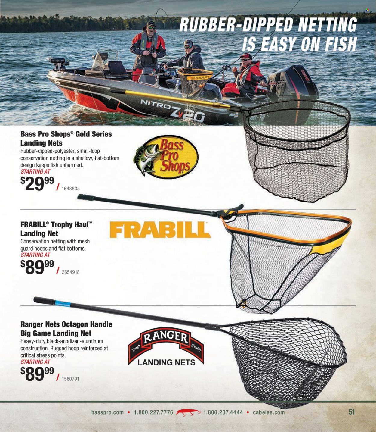 Bass Pro Shops flyer . Page 51.
