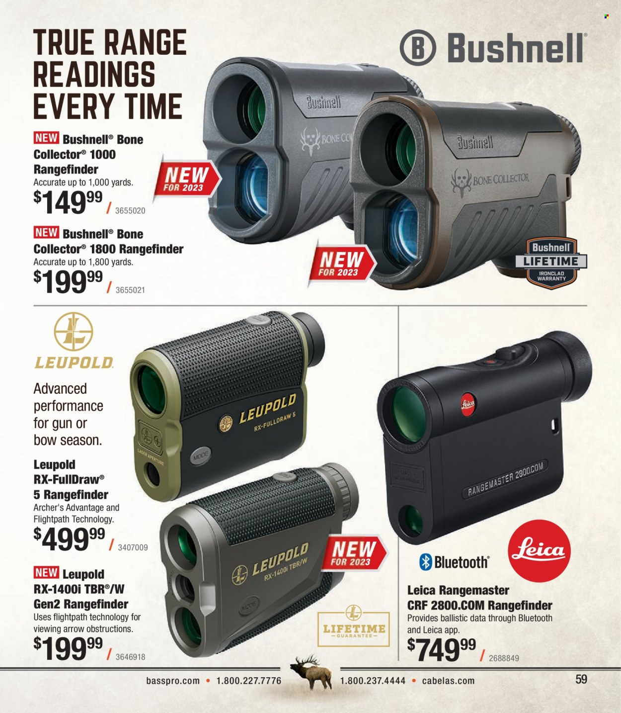 Bass Pro Shops flyer . Page 59.