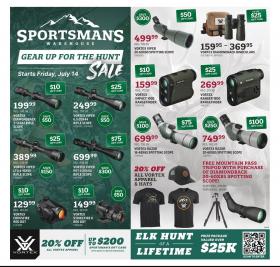 Sportsman's Warehouse - Gear Up for the Hunt Sale