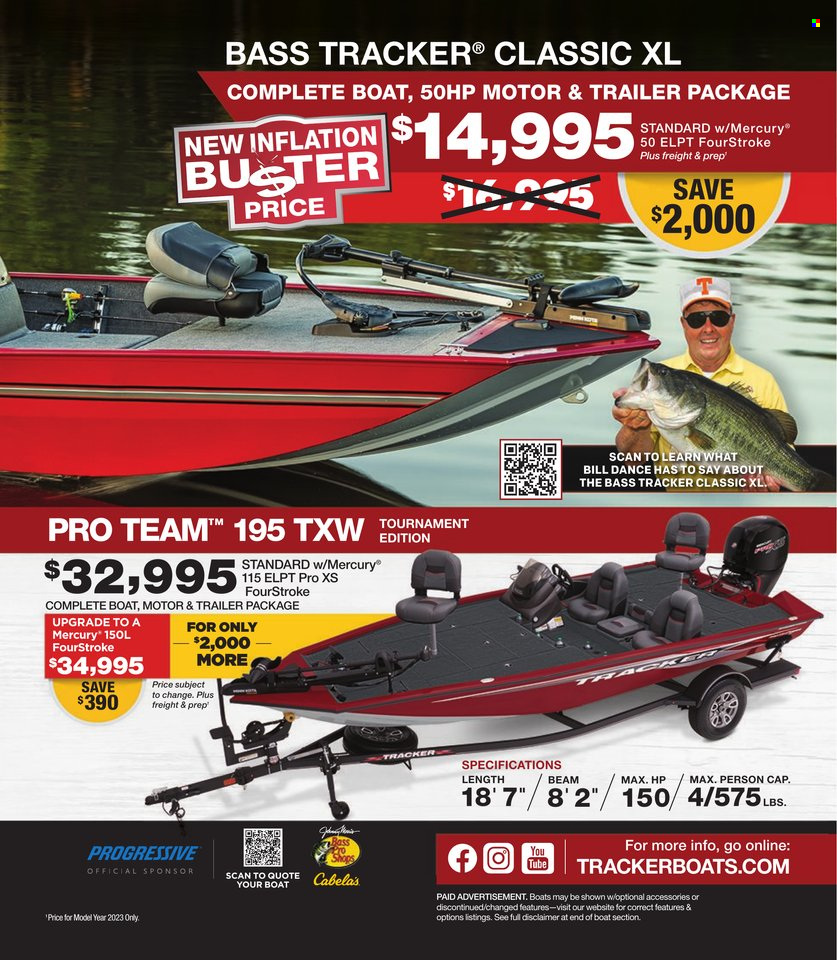 Bass Pro Shops flyer . Page 7.