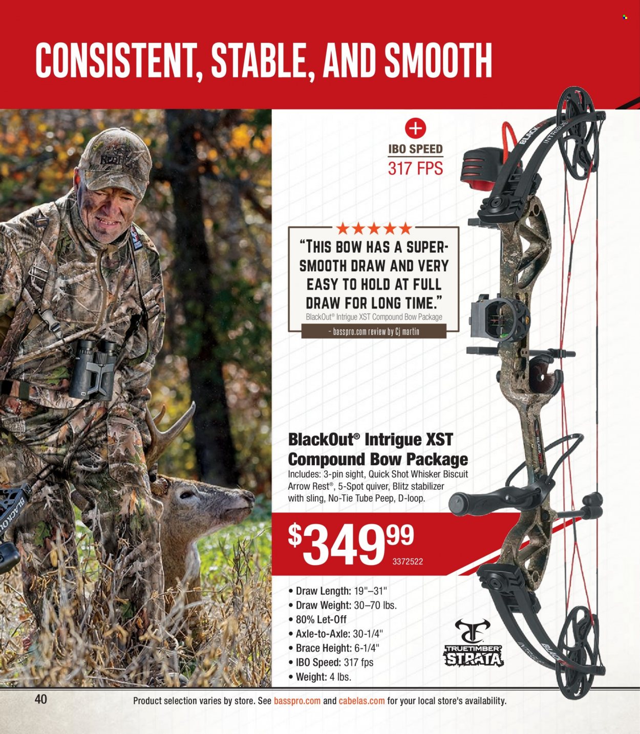 Bass Pro Shops flyer . Page 40.